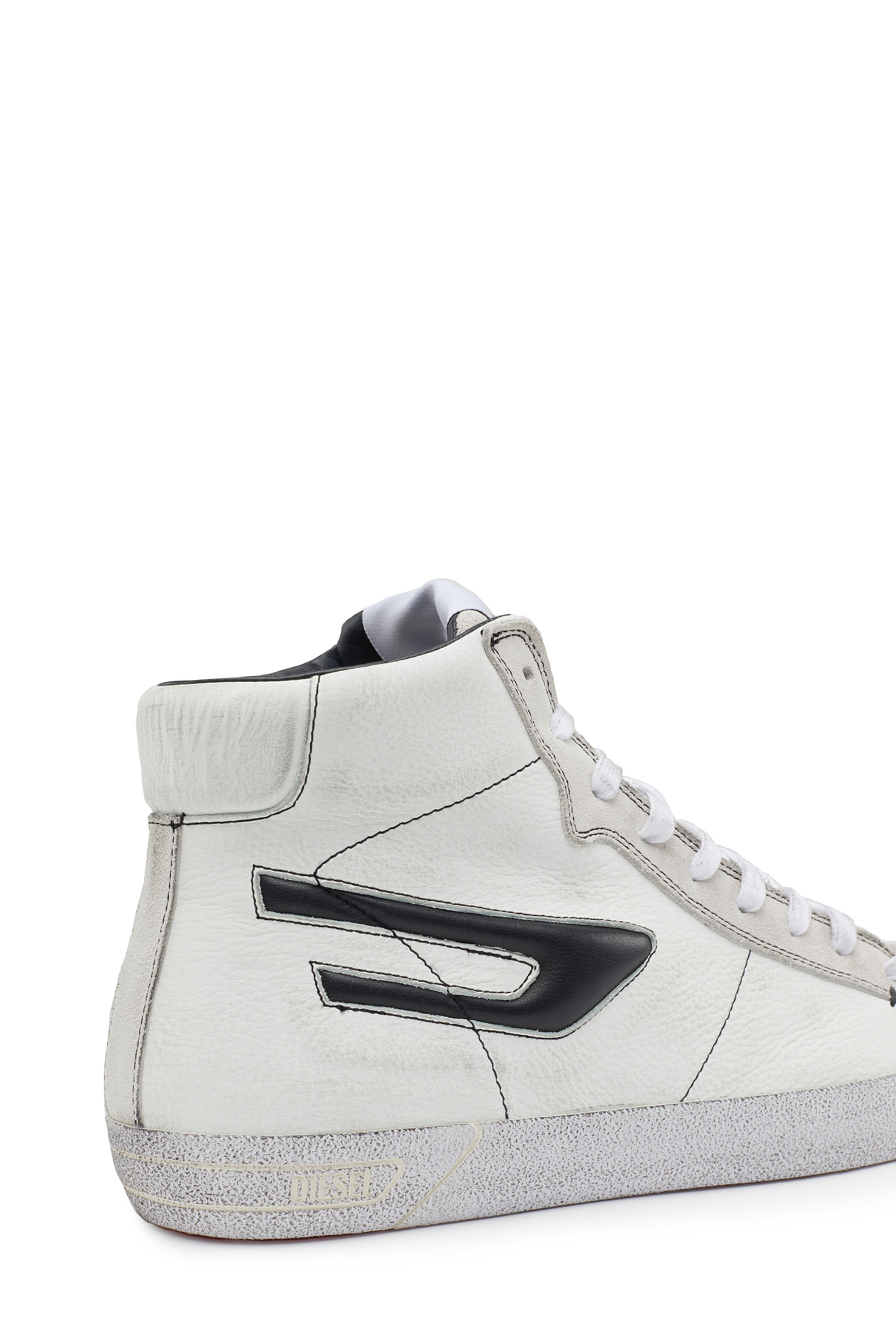 S-LEROJI MID, ホワイト Diesel - S-LEROJI MID, Male's ハイカットスニーカー ロゴ - S-Leroji Mid in ホワイト - 8