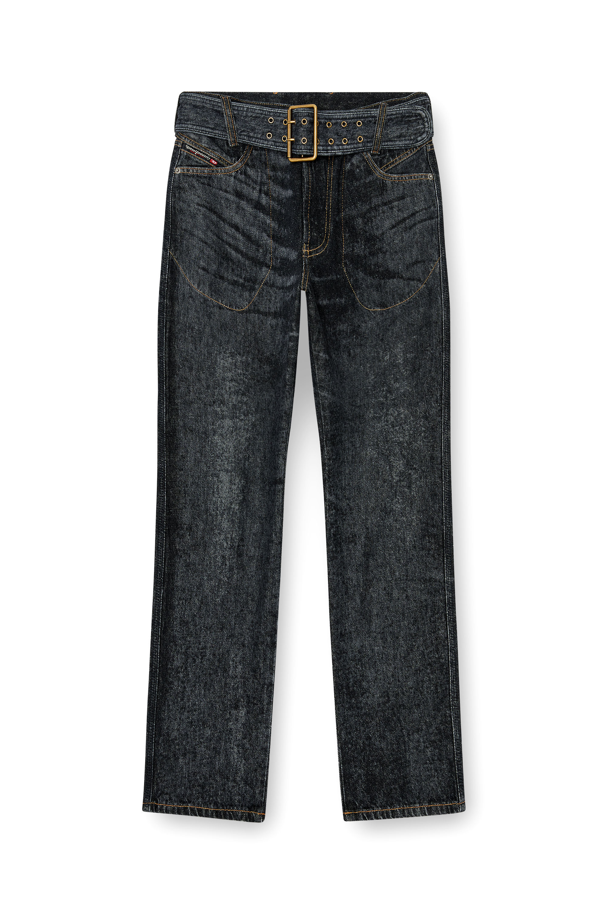 Diesel - Male's Slim Jeans D-Villus 09Q24, ブラック/ダークグレー - 6