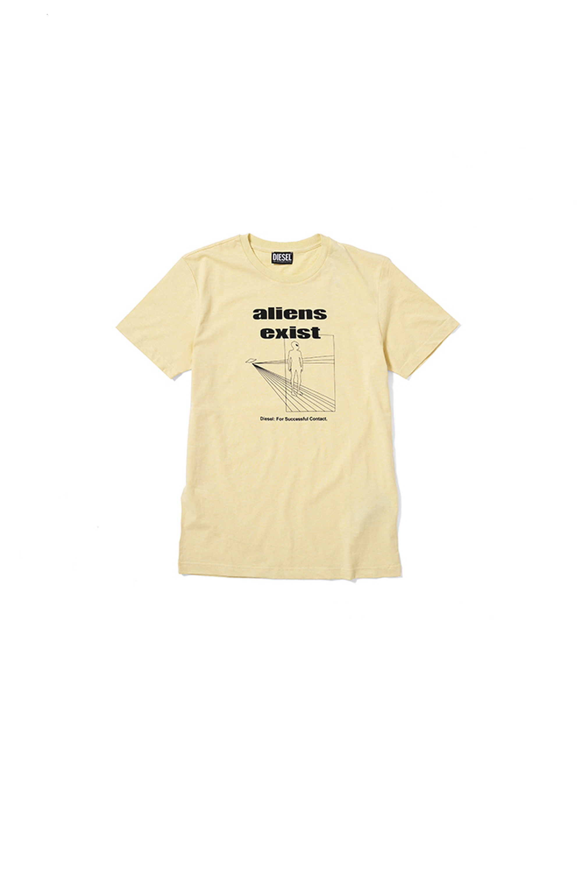 TSHIRT (ALIEN), イエロー