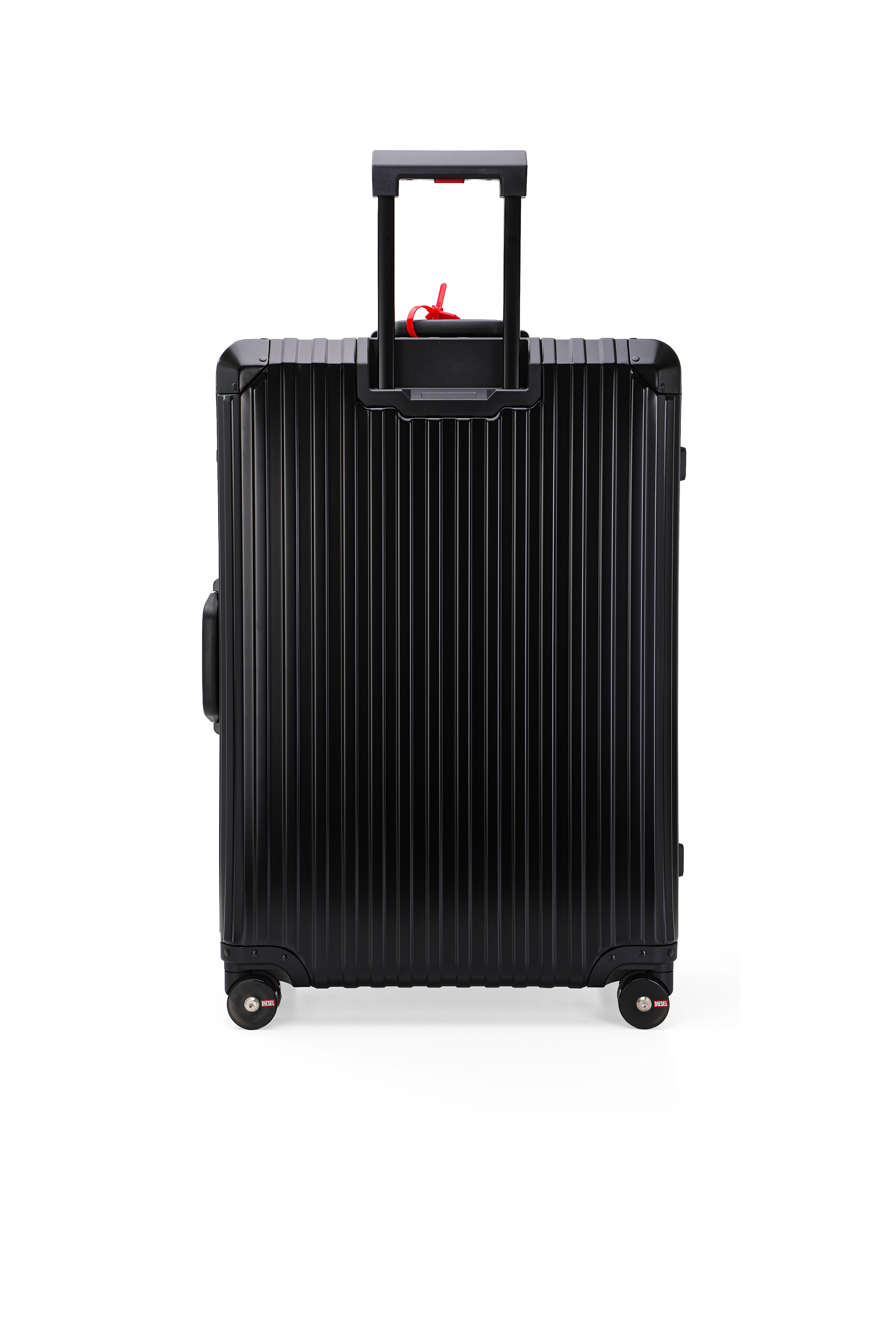 Diesel - DIESEL ALUMINUM TROLLEY- DSL002, Unisex's Aluminum Carry-On Luggage 28" in ブラック - 2