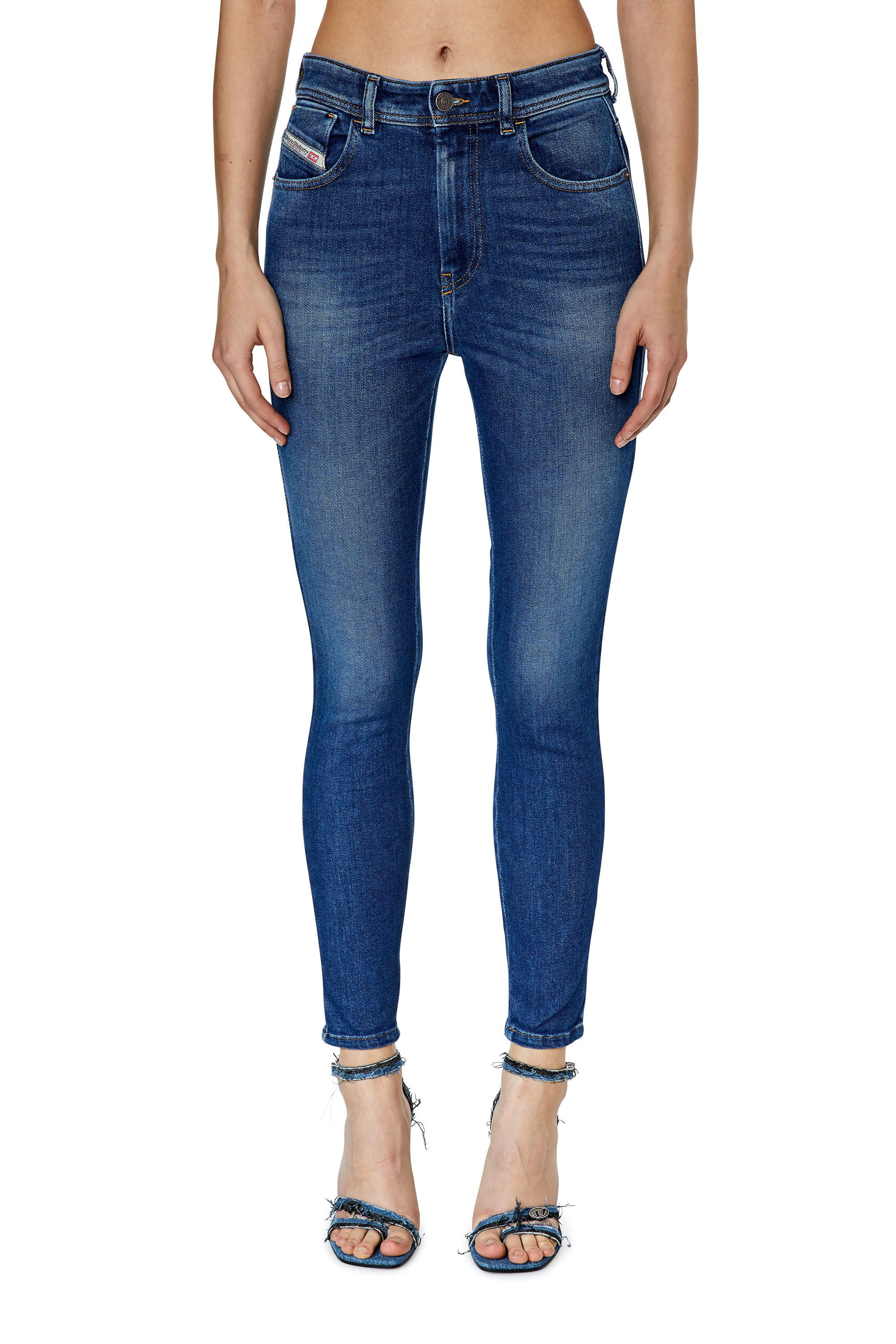 Diesel - Super skinny Jeans 1984 Slandy-High 09F86, ミディアムブルー - Image 1