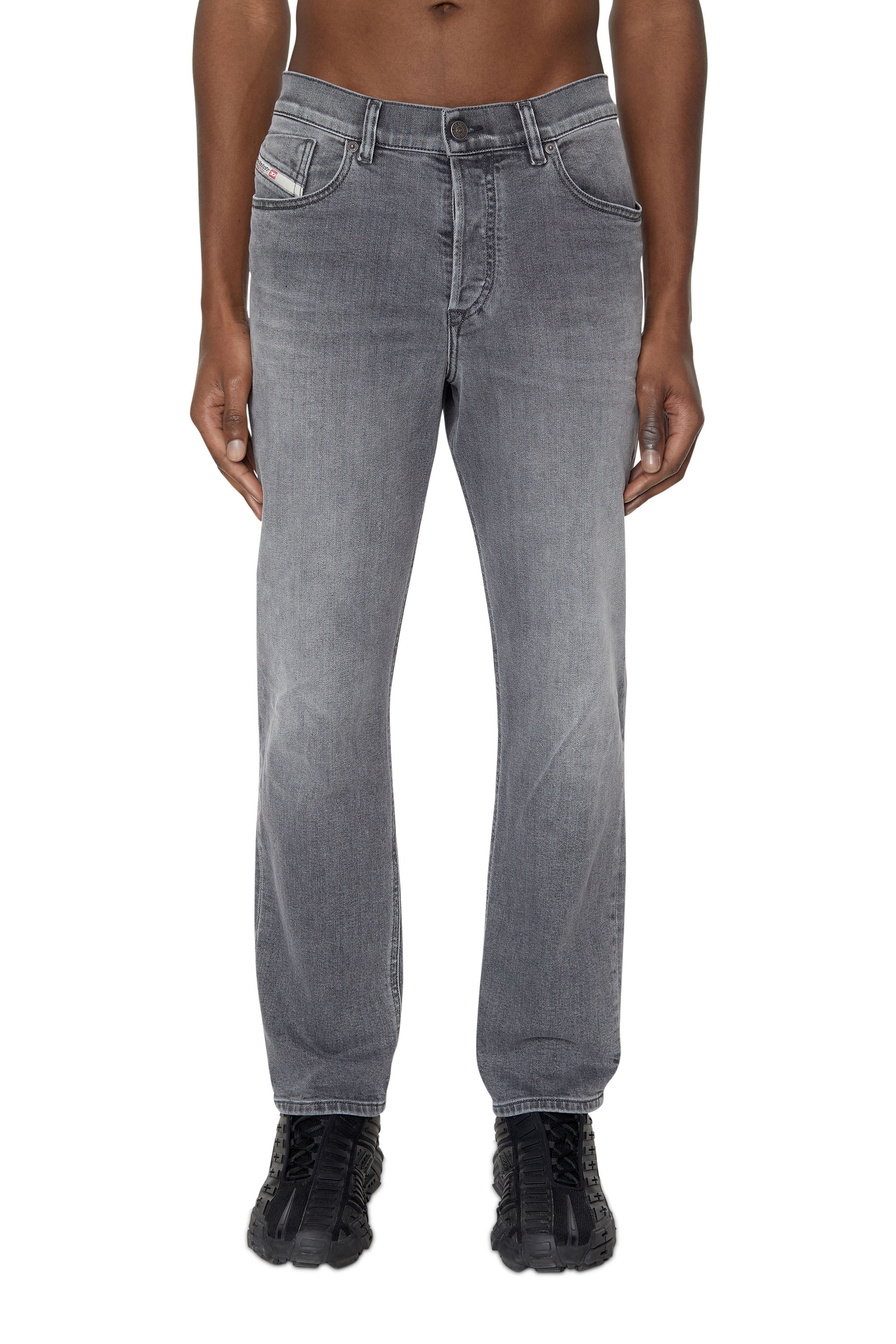 Diesel - 2005 D-FINING 09D50 Tapered Jeans, ブラック/ダークグレー - Image 1