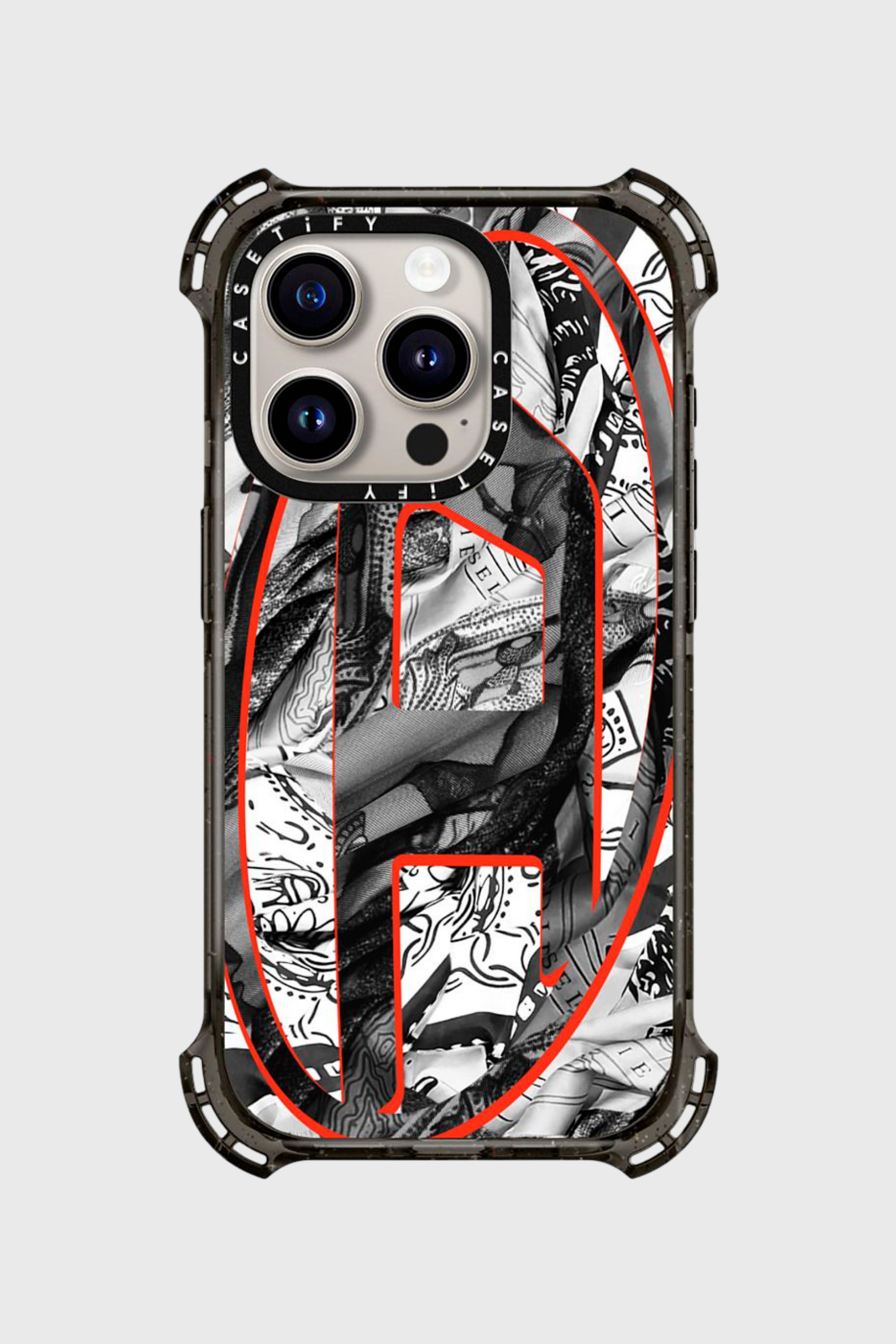Diesel - 60316 CASETIFY MOULDED CASE, Unisex's IPHONE 15 PRO in マルチカラー/ブロック - 3