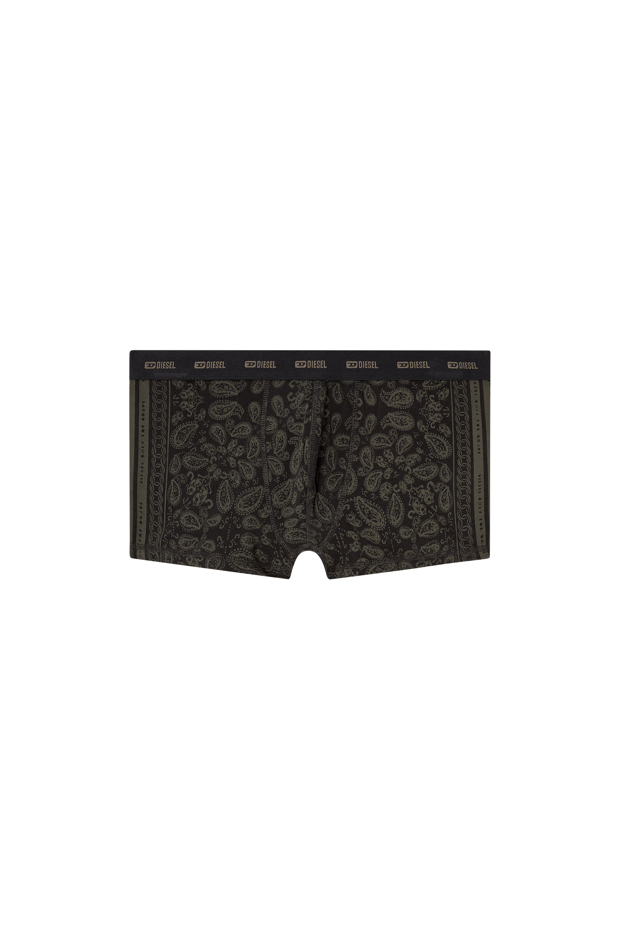 Diesel - DAMIEN-UTLT, Male's Boxer briefs with Bandana print in ブラック - 4