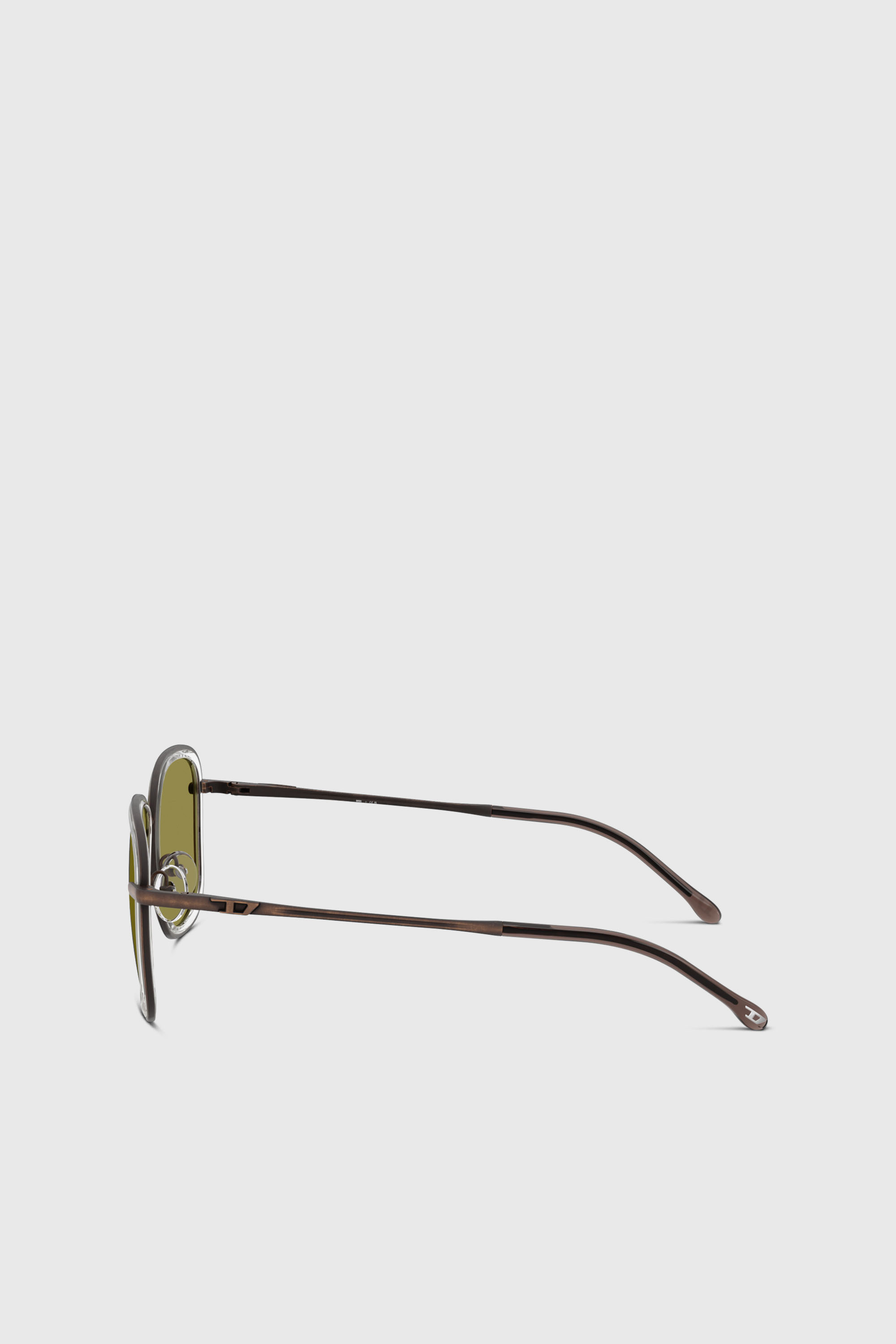 Diesel - 0DL1017, Unisex's Square sunglasses in グリーン - 2