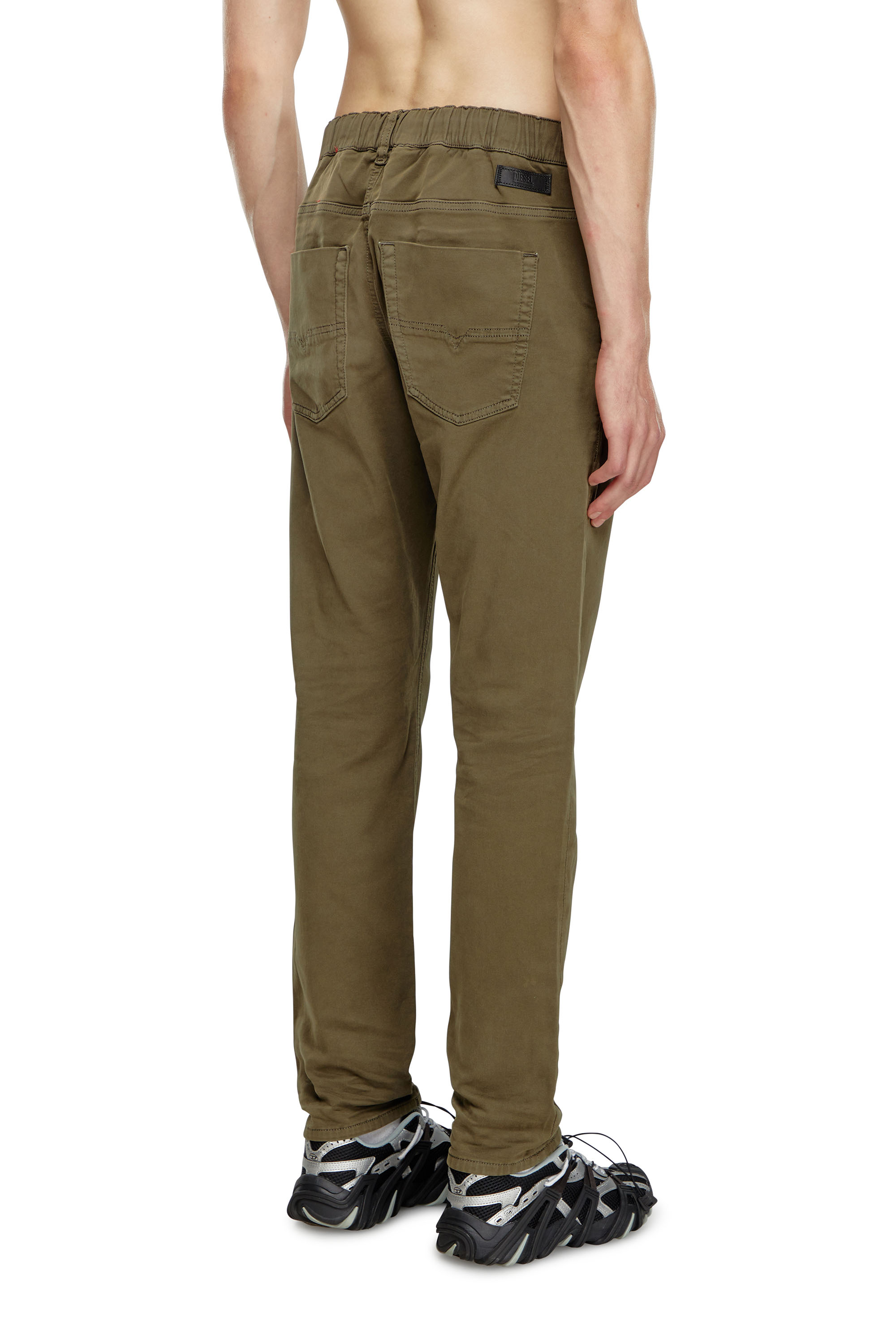 Diesel - Male's Regular 2030 D-Krooley Joggjeans® 0670M, ミリタリーグリーン - 4