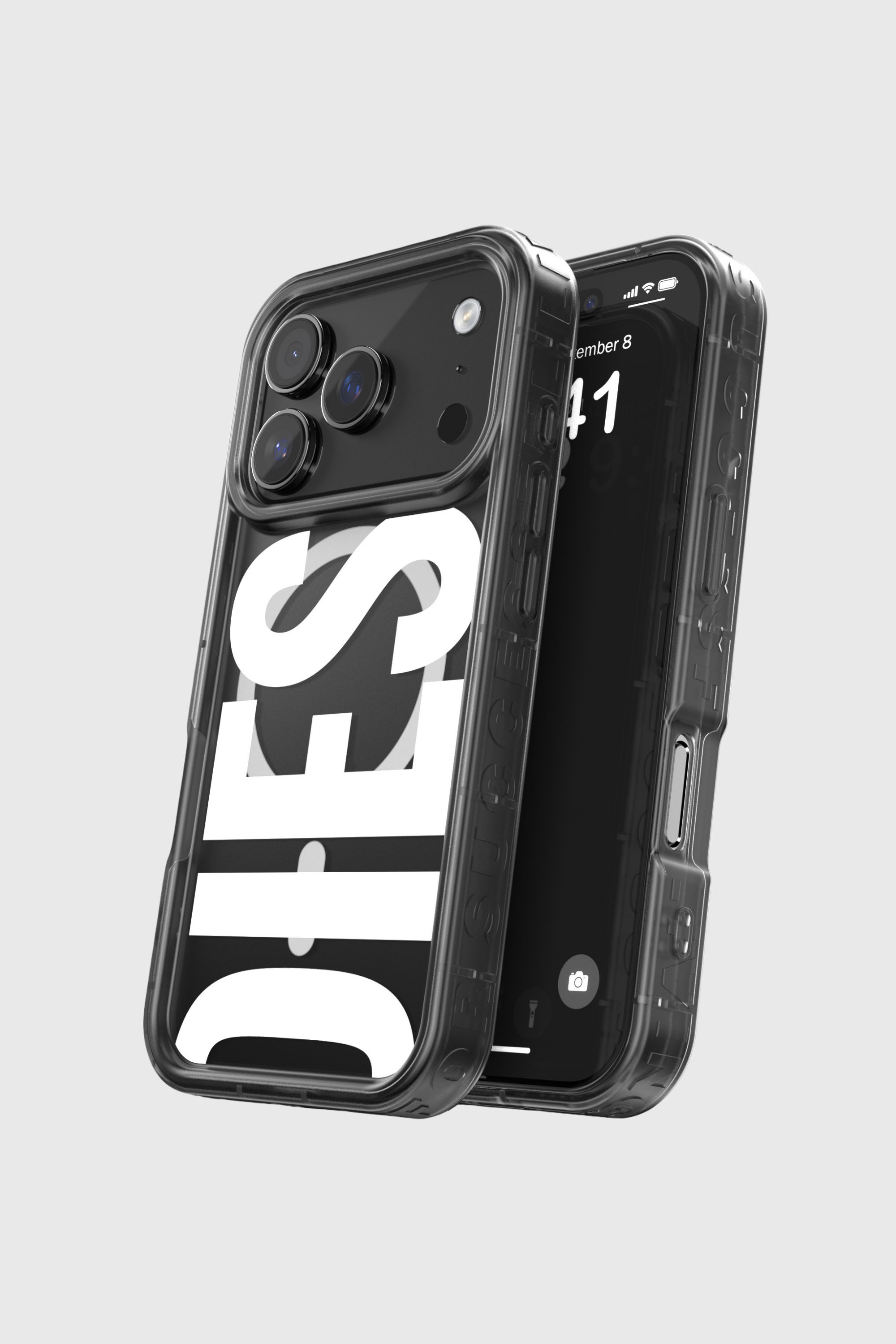 60437 MOULDED CASE IPHONE 17 PRO｜ブラック｜ウィメンズ｜DIESEL