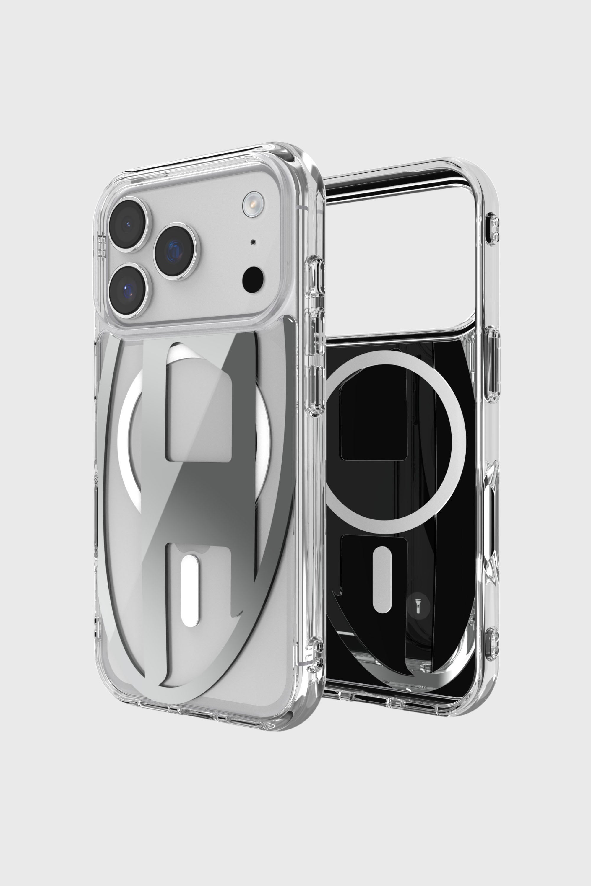 Diesel - 60413 AOP CASE, Unisex's IPHONE 17 PRO in グレー - 1