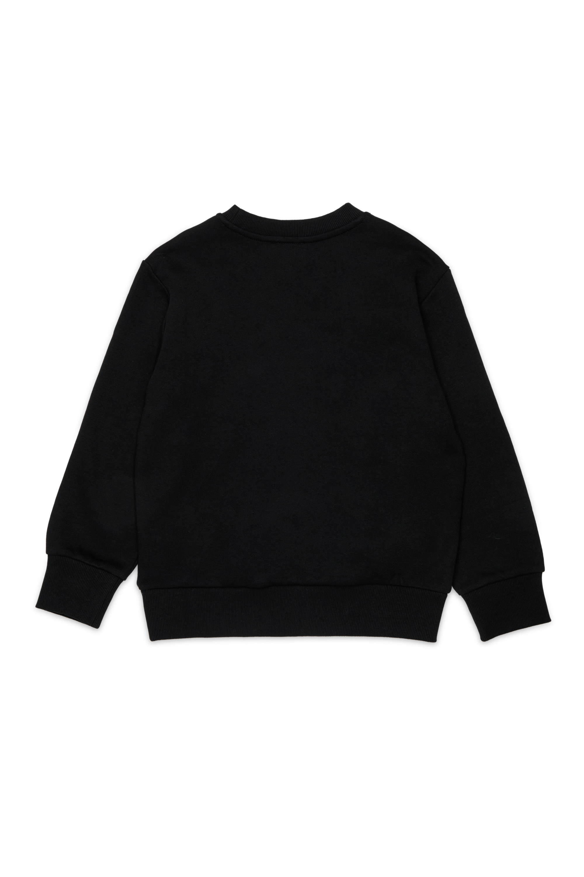 Diesel - SCIRCLE OVER, Male's Sweatshirt with logo print in ブラック - 2