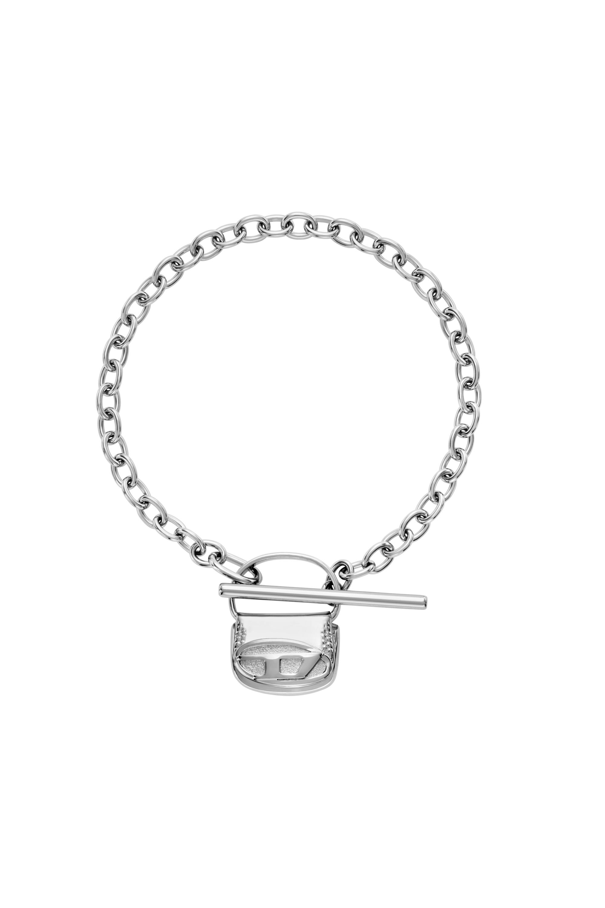 Diesel - DX1592040 JEWEL, Unisex's Stainless Steel Bracelet in シルバー - 1