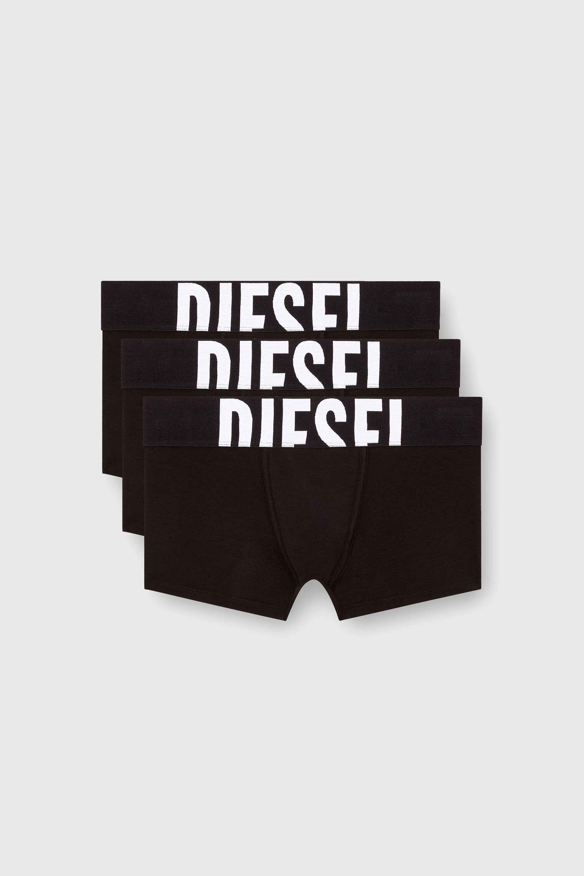 Diesel - UMBX-DAMIENTHREEPACK-5.5EL, Male's ボクサーパンツ3枚パック in ブラック - 1