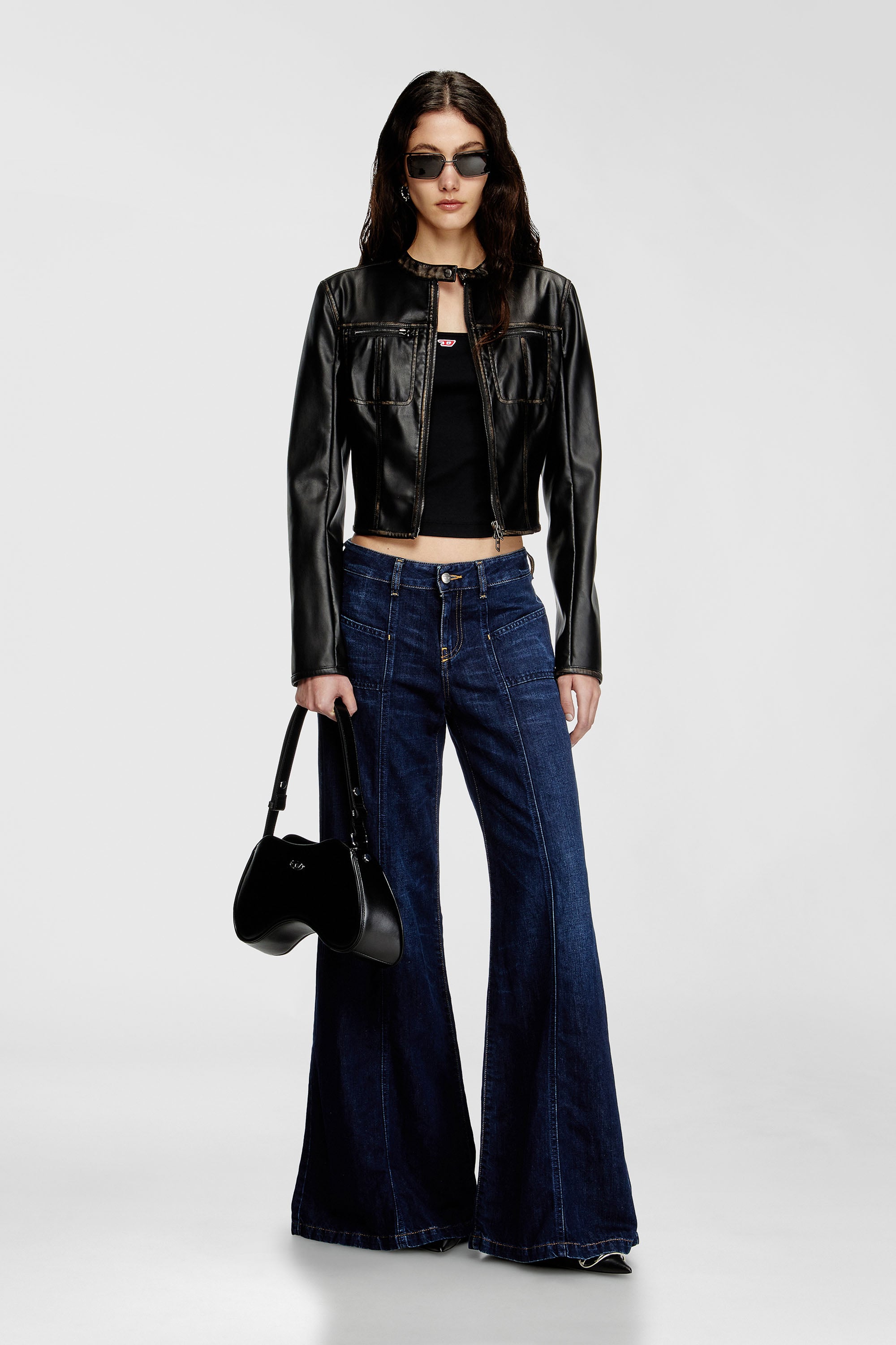 Diesel - PLAY SHOULDER, Female's ショルダーバッグ in ブラック - 2