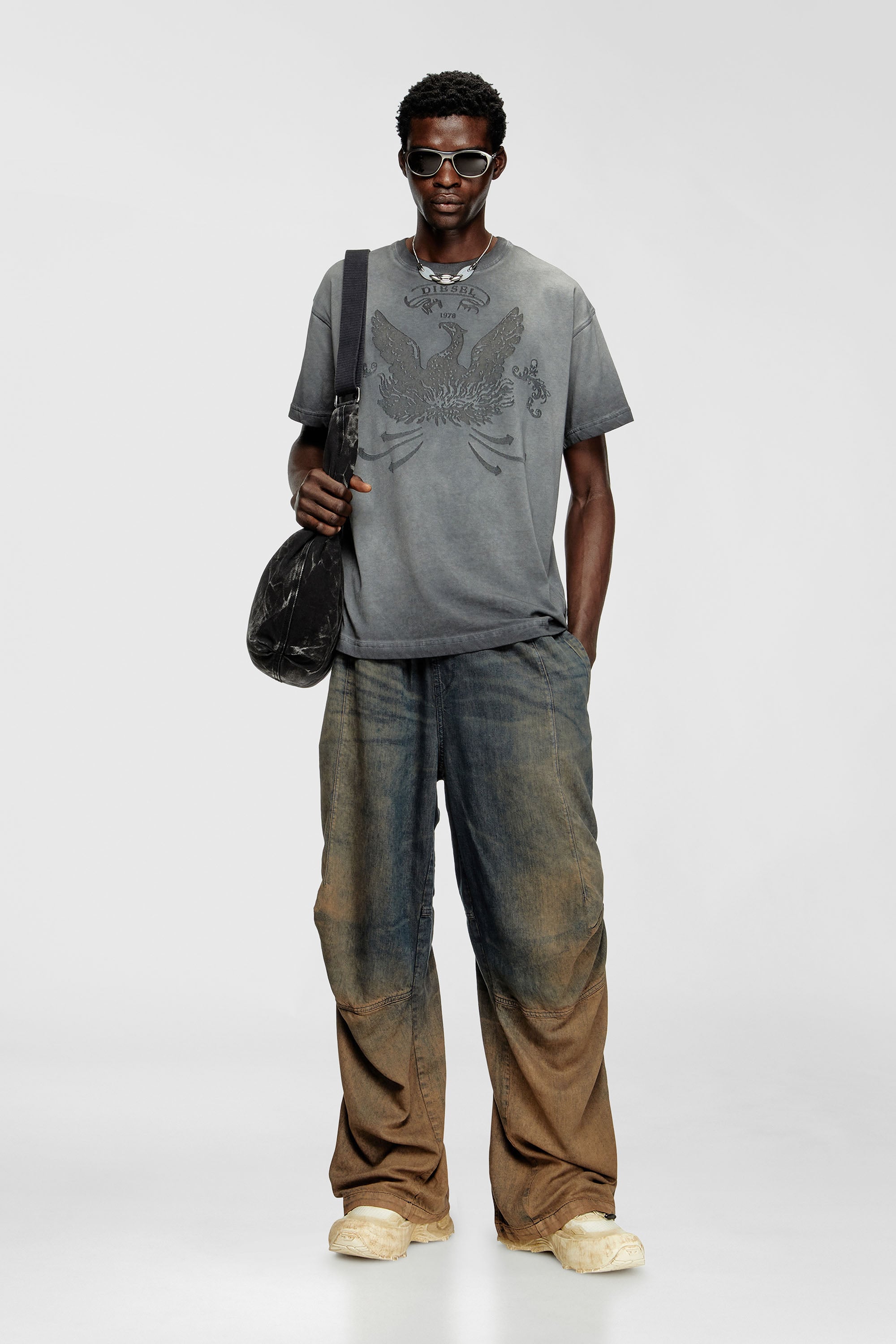 Diesel - RAVE HOBO X, Unisex's ホーボーバッグ in ブラック - 2