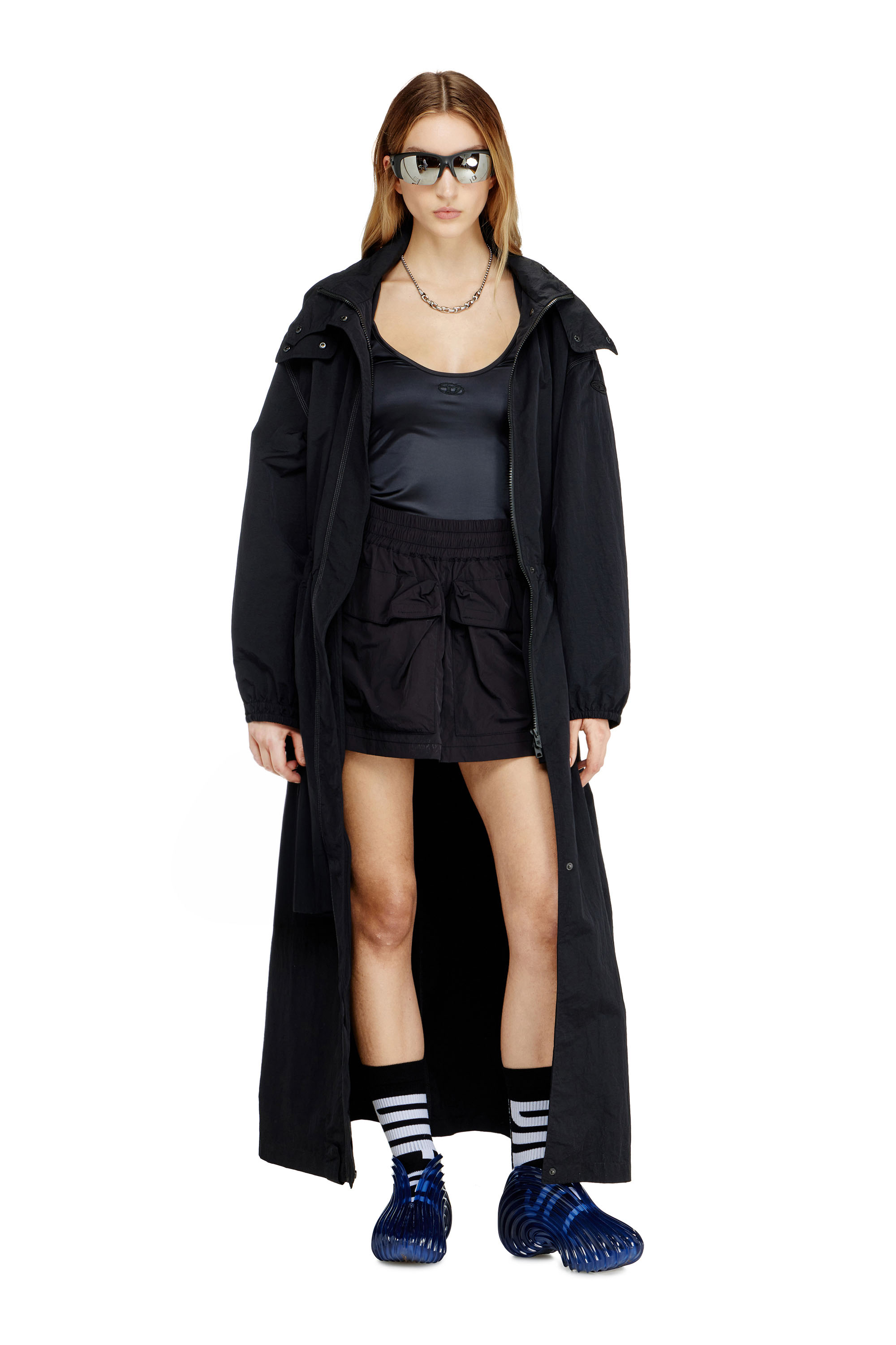 Diesel - MELISSA QUANTUM SNEAKERS X, Unisex's スリッポンスニーカー in ブルー - 1