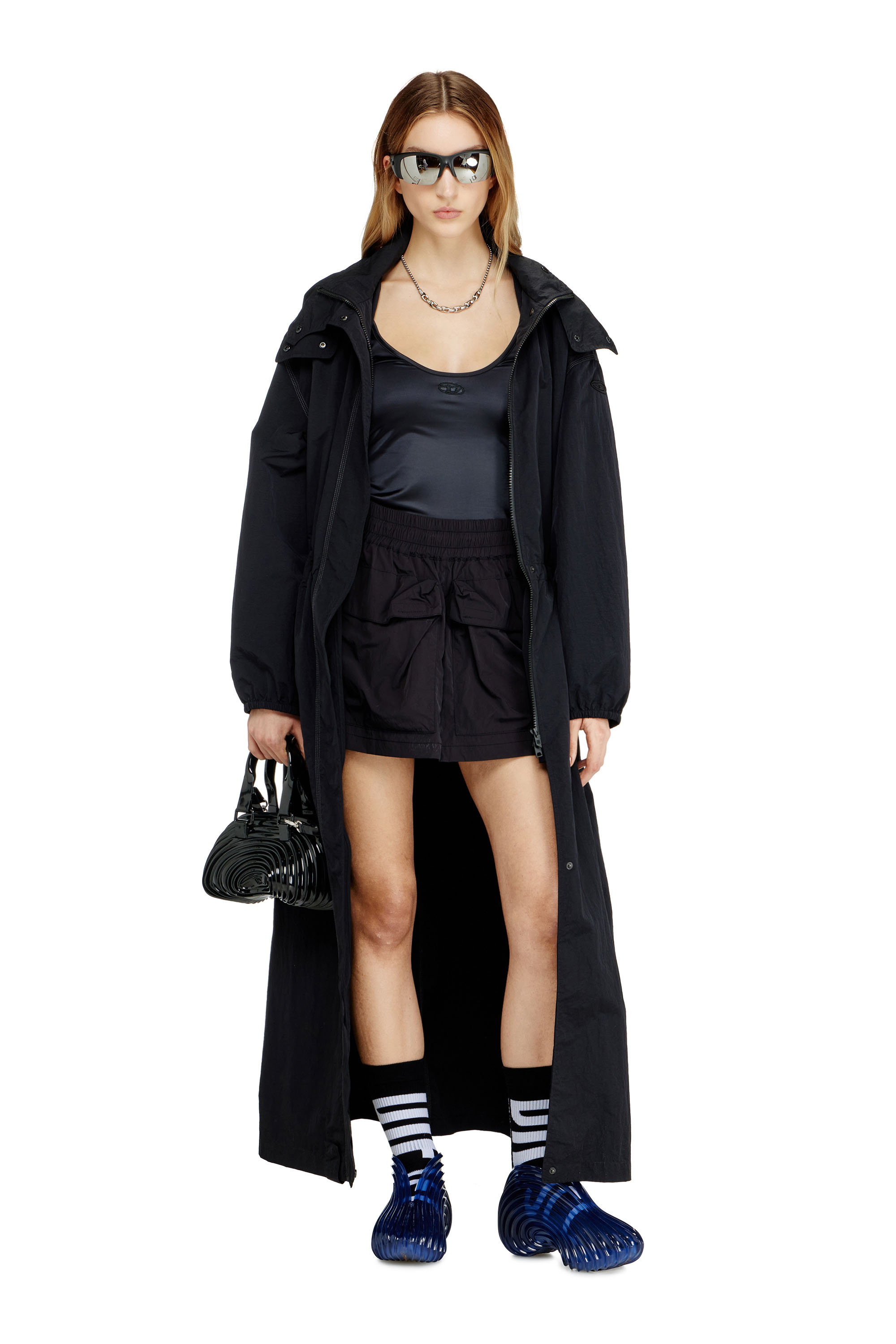 Diesel - MELISSA QUANTUM SNEAKERS X, Unisex's スリッポンスニーカー in ブルー - 8