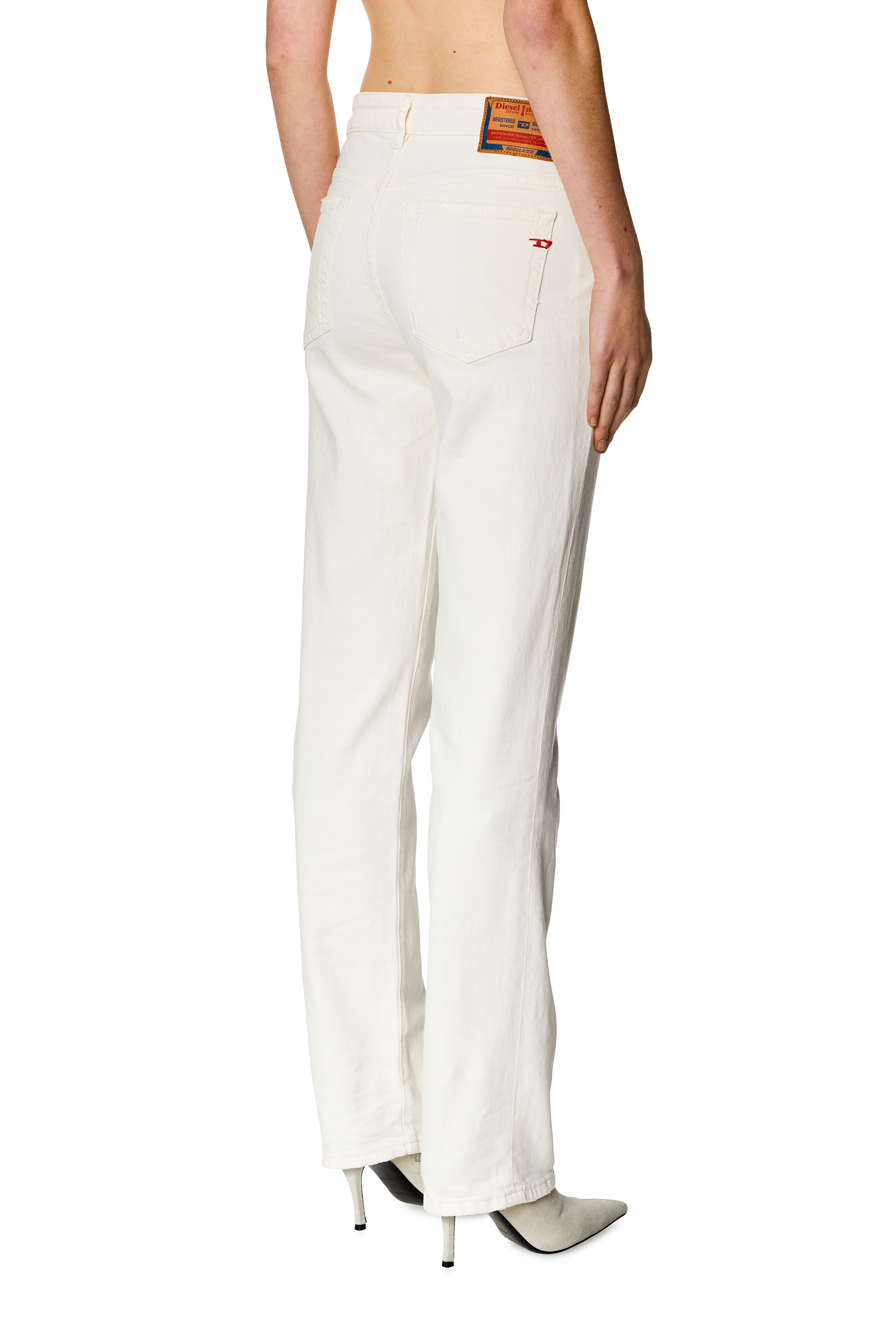 Diesel - Female's Regular Jeans 1989 D-Mine 09I15, ホワイト - 4