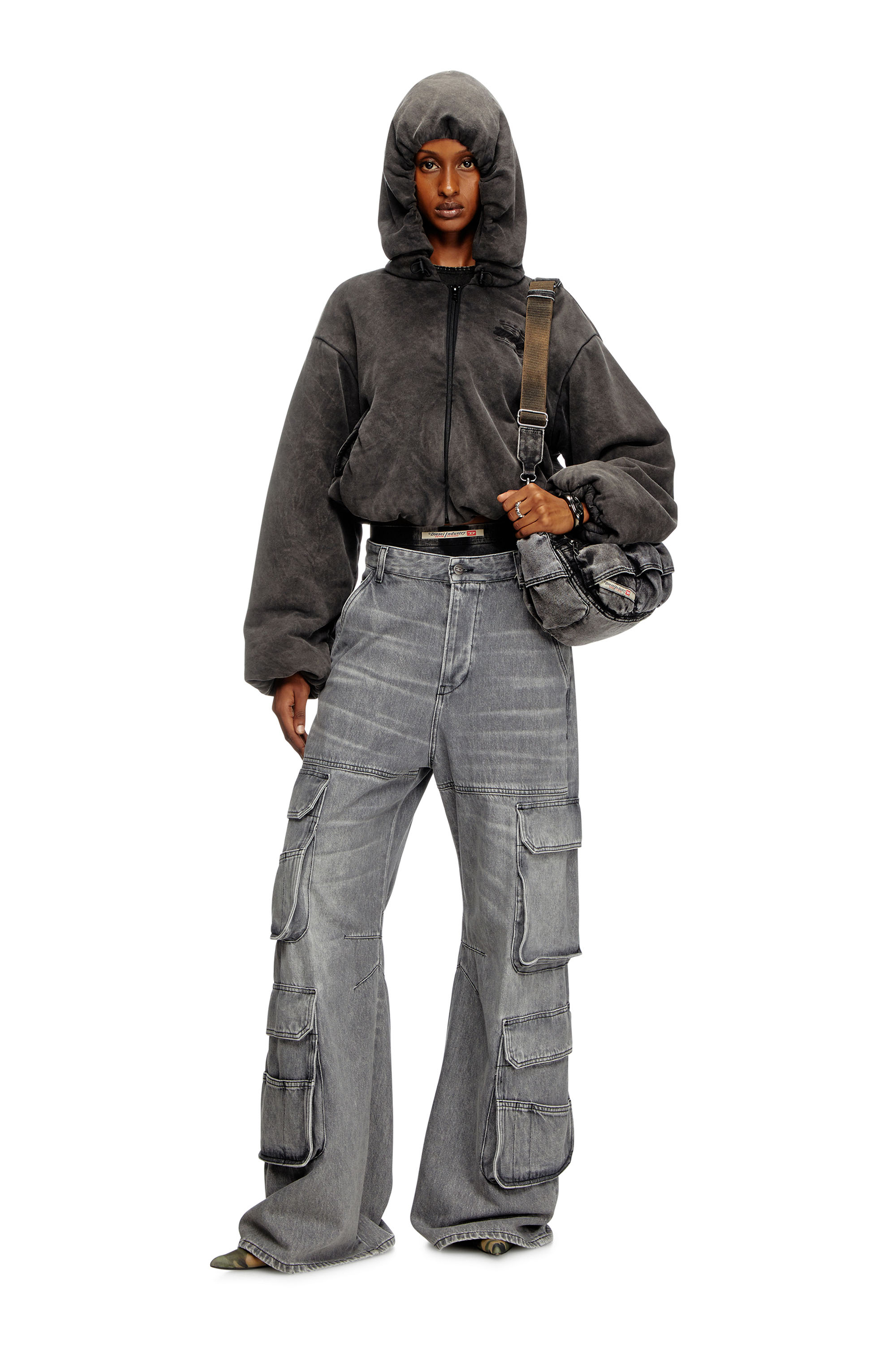 Diesel - Female's Relaxed Jeans 1996 D-Sire 0DCBE, ライトグレー - 1