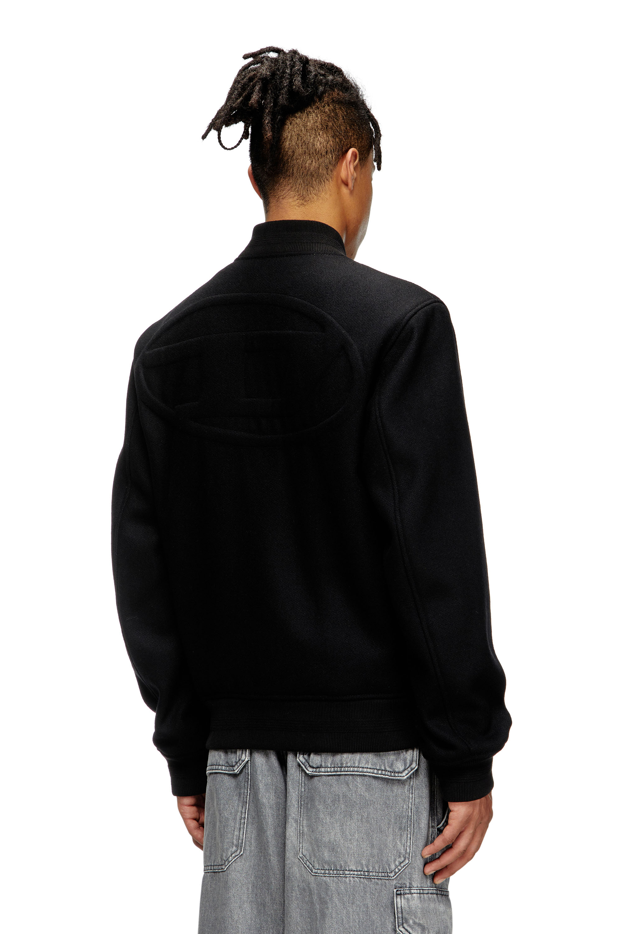 Diesel - J-ARRY, Male's ブルゾン in ブラック - 5