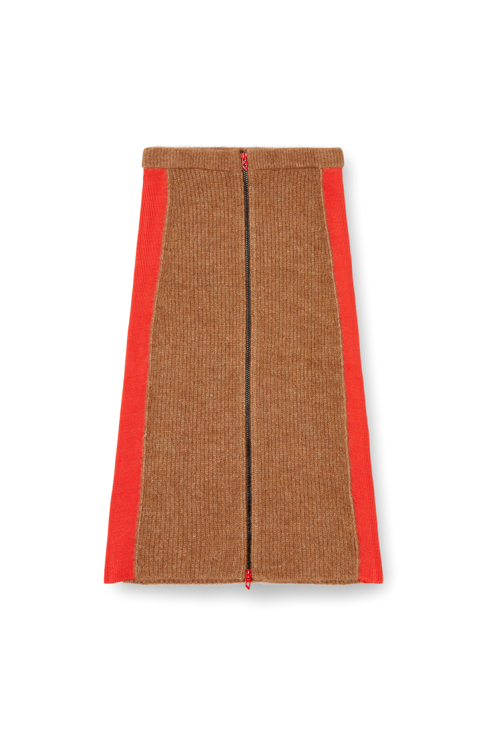 Diesel - M-LOUSI, Female's ニットスカート in ブラウン - 2