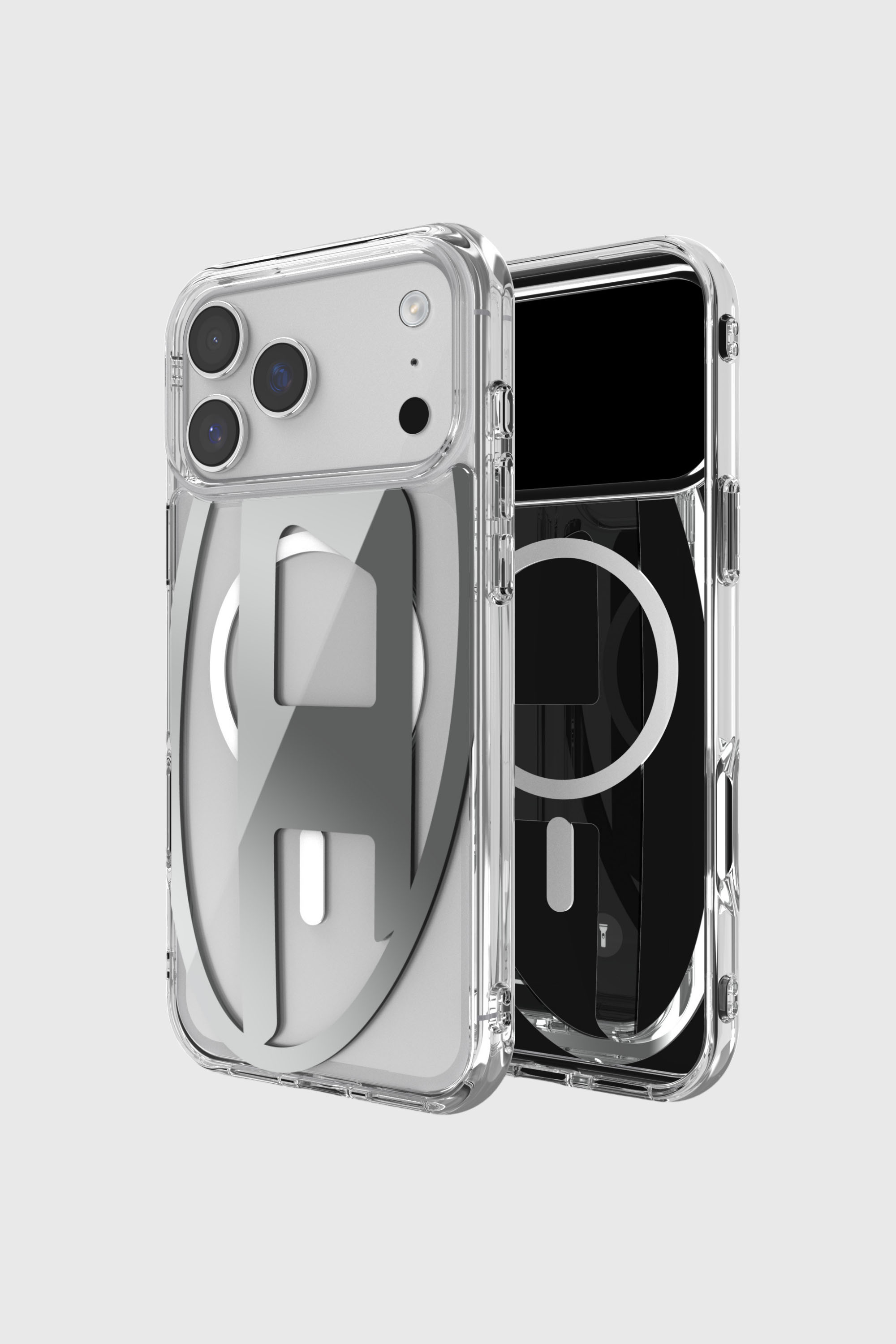 Diesel - 60414 AOP CASE, Unisex's IPHONE 17 PRO MAX in グレー - 1