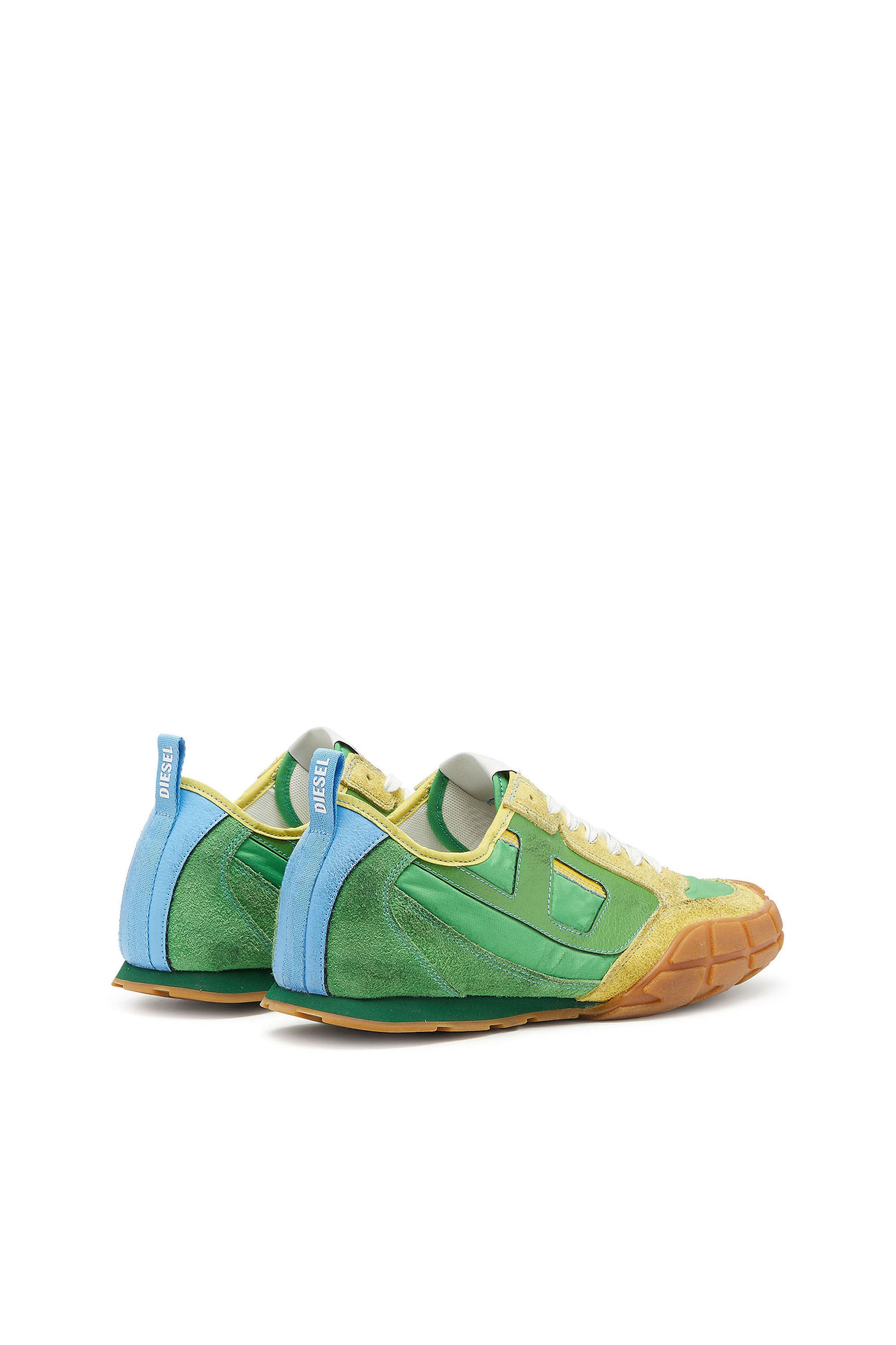 Diesel - S-PAGODHA LOW, Male's ローカットスニーカー in グリーン - 3