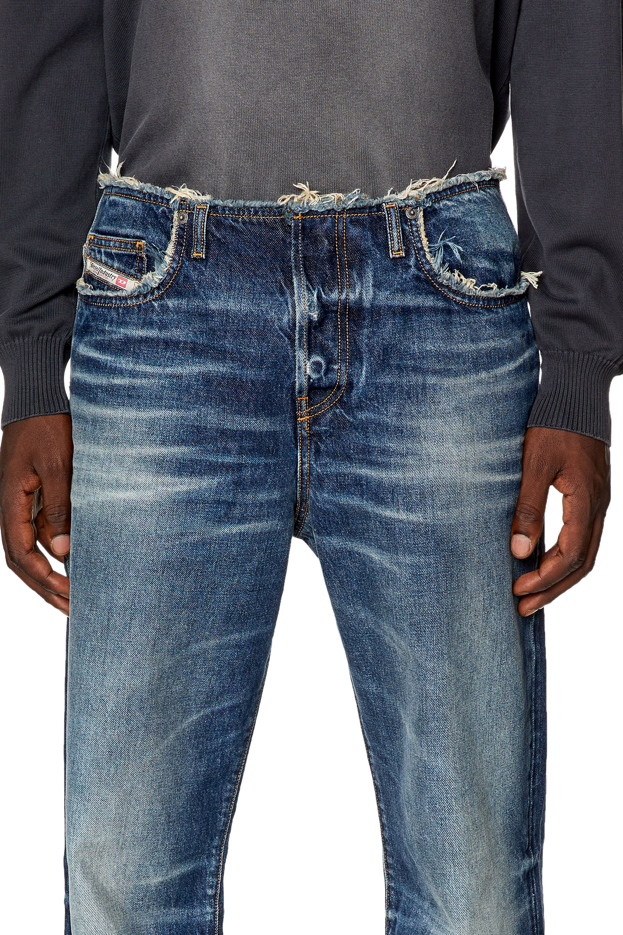 Diesel - Straight Jeans D-Pend 09G92, ダークブルー - Image 3