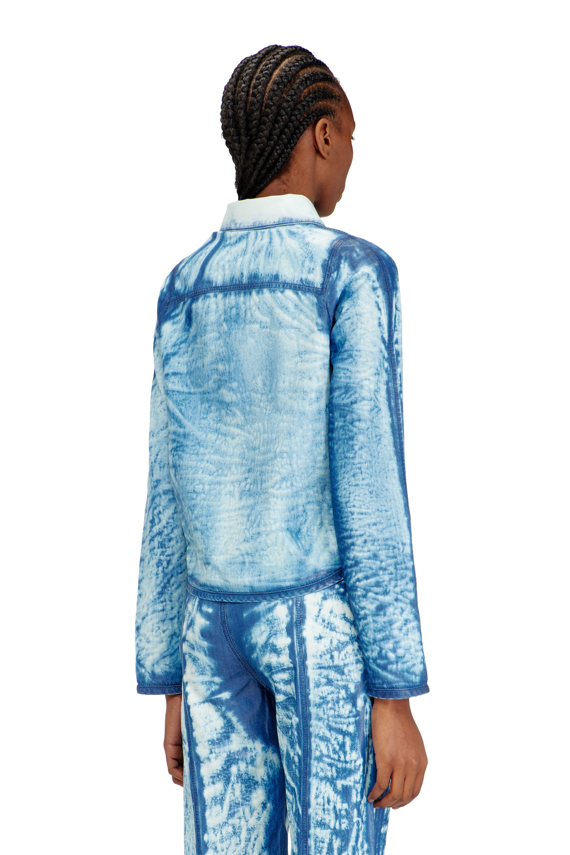 Diesel - DE-LYRIA-FSI, Female's Shirt in X-Ray Lyocell denim in ブルー - 4