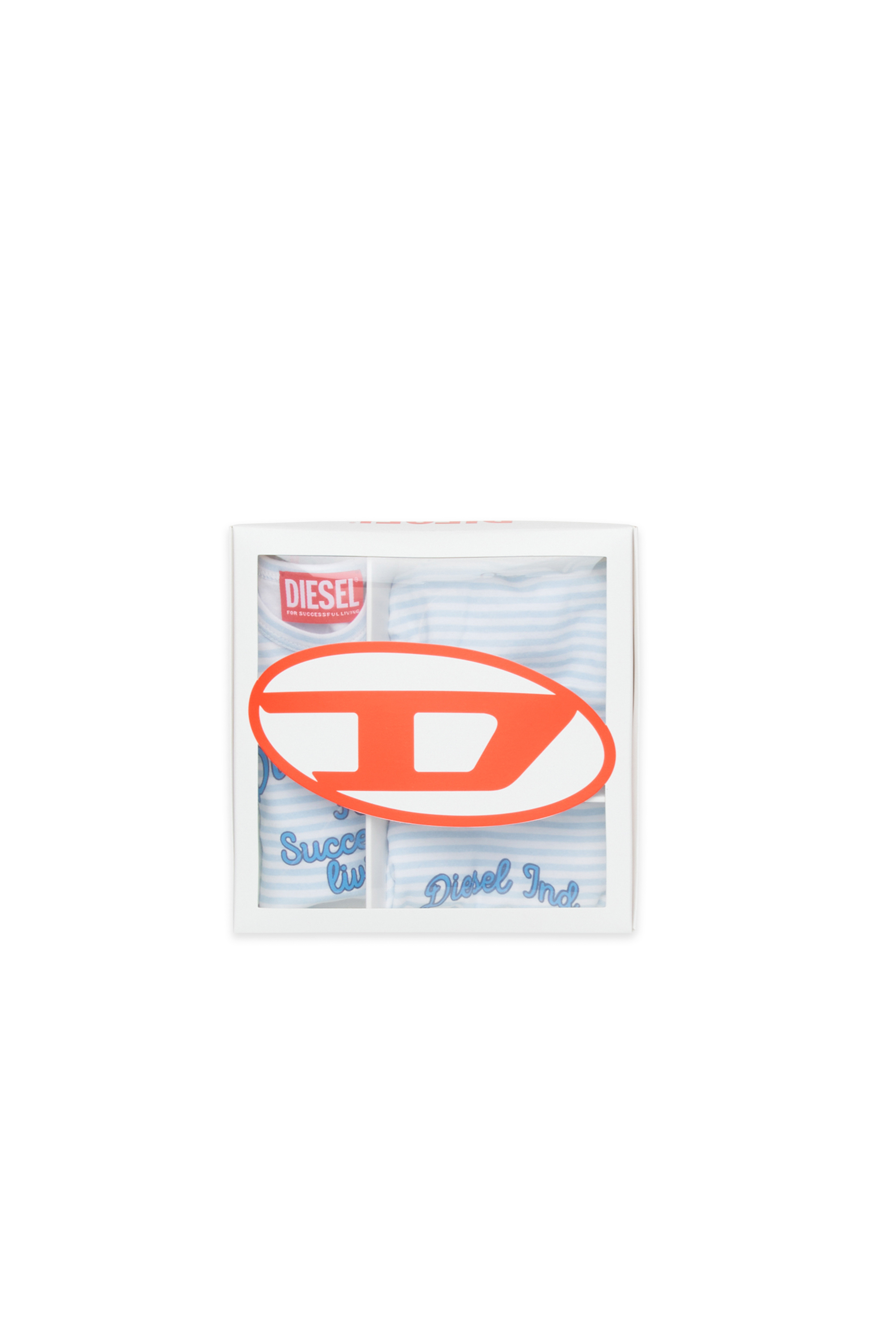 Diesel - USPELBOX-NB, Unisex's ベビー3点セット in ブルー - 4