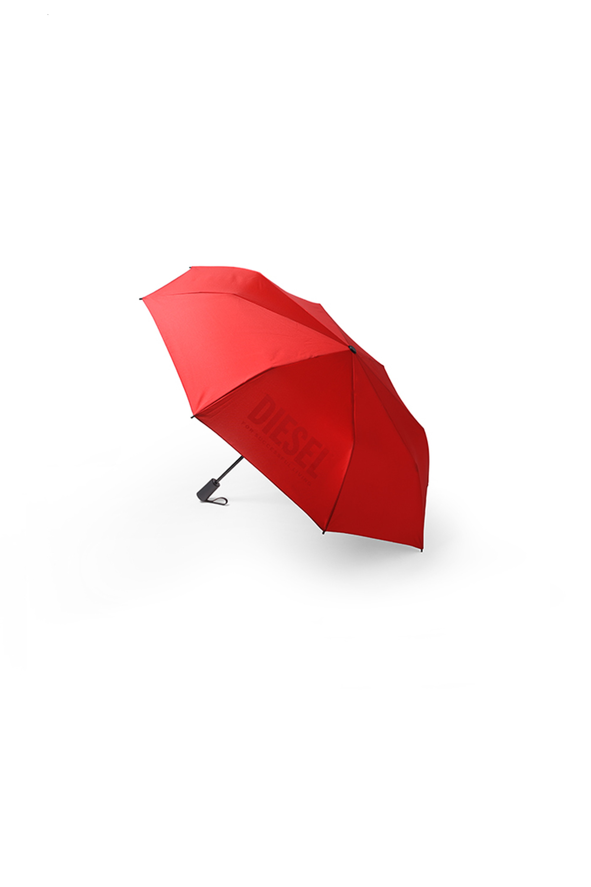 Diesel -  FOLDING UMBRELLA (RED×RED), Unisex's FOLDING UMBRELLA (RED×RED) in レッド - 1