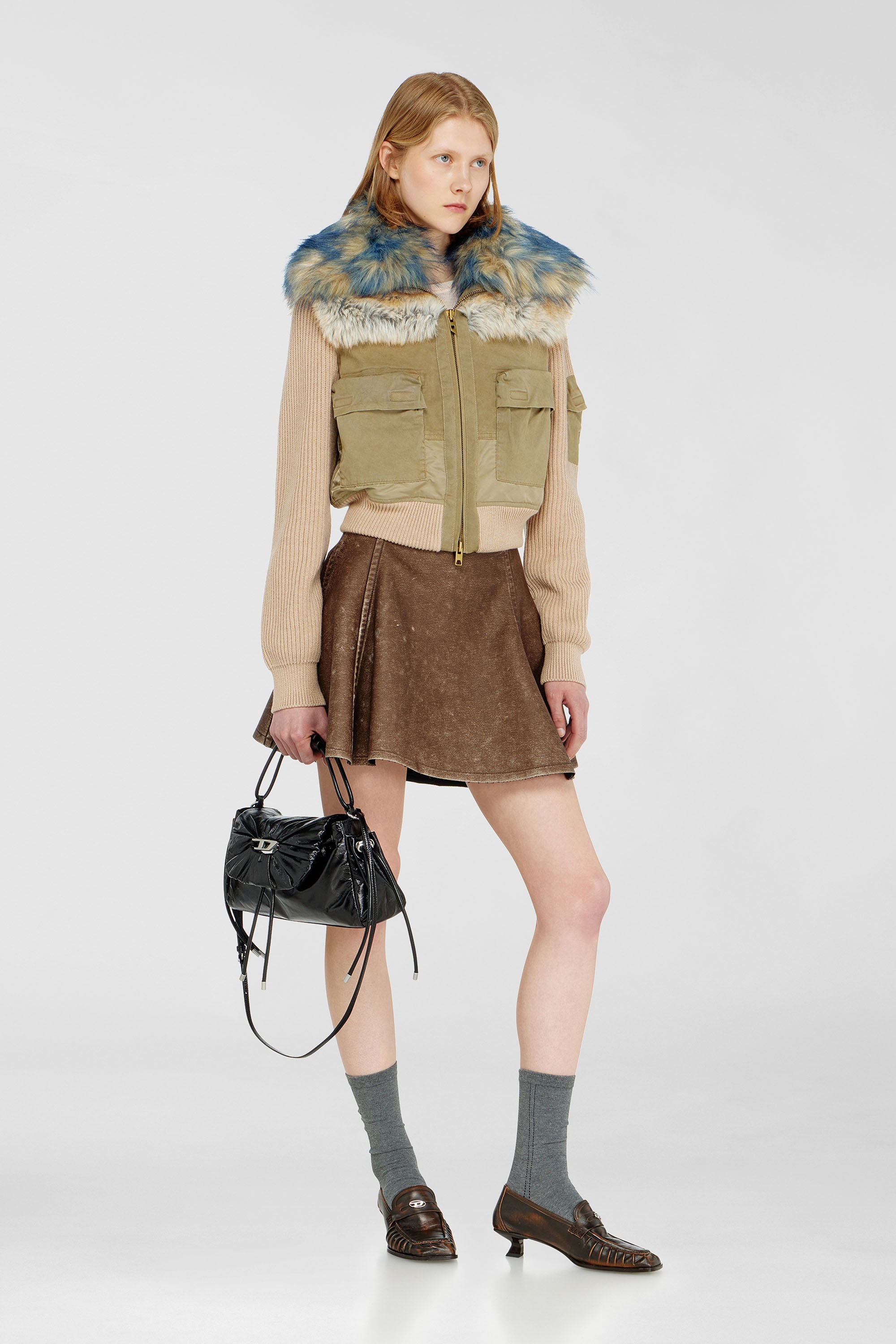 Diesel - G-USTAV, Female's ジャケット in ベージュ - 1