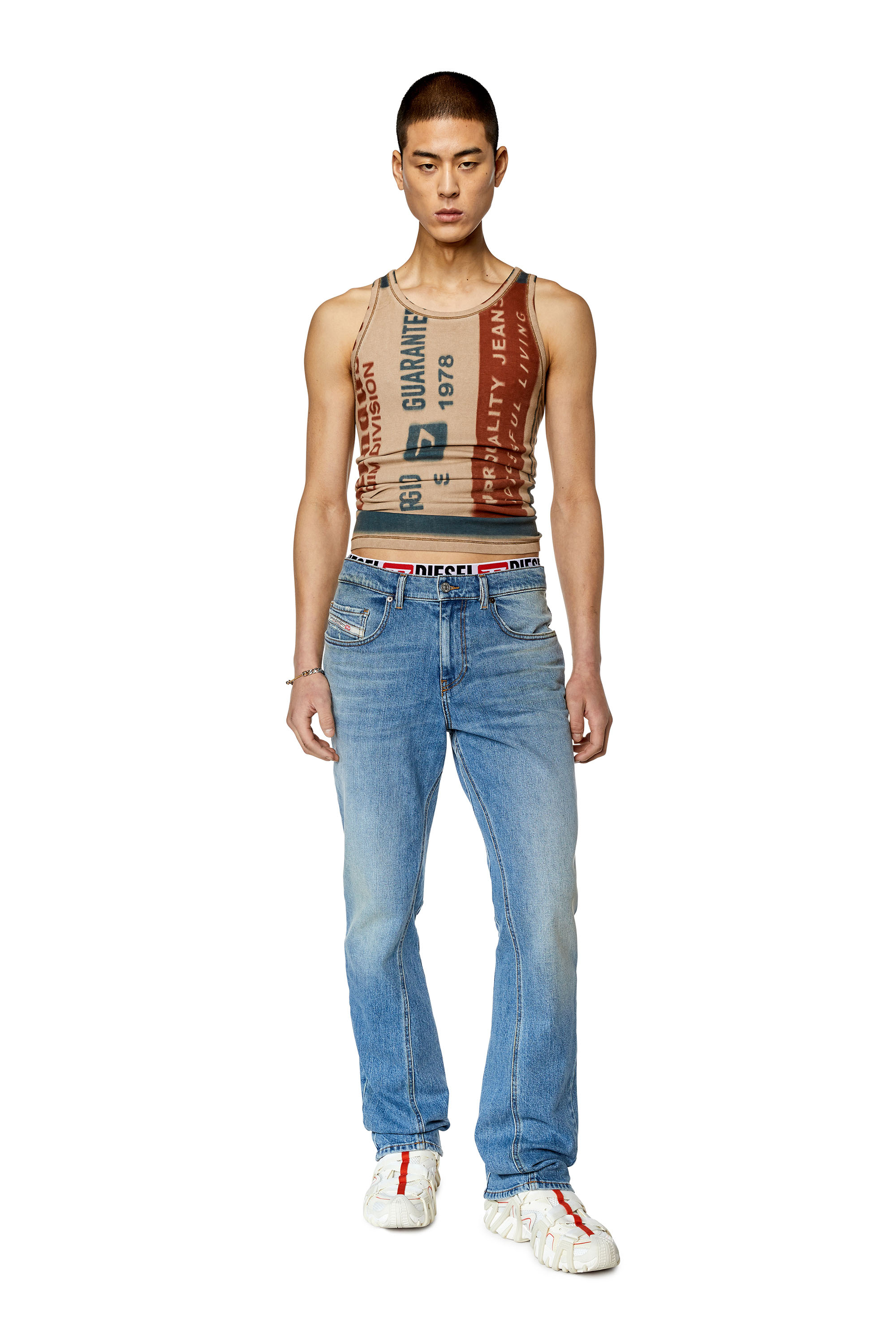 Diesel - Bootcut Jeans 2021 D-Vocs 007L3, ライトブルー - Image 1