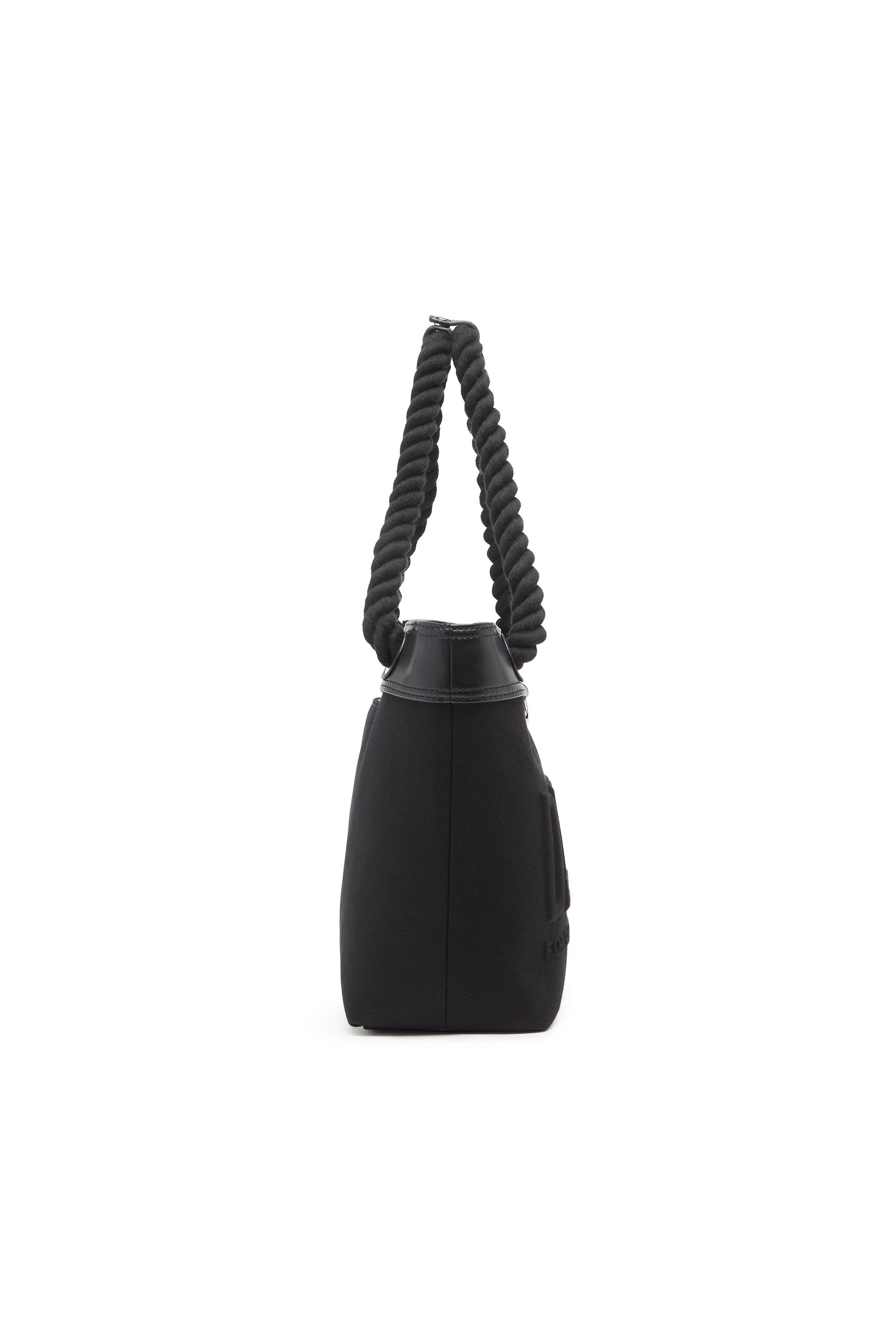 Diesel - DSL 3D SHOPPER XS, Female's Dsl 3D-Small shopping bag in Cordura fabric in ブラック - 3