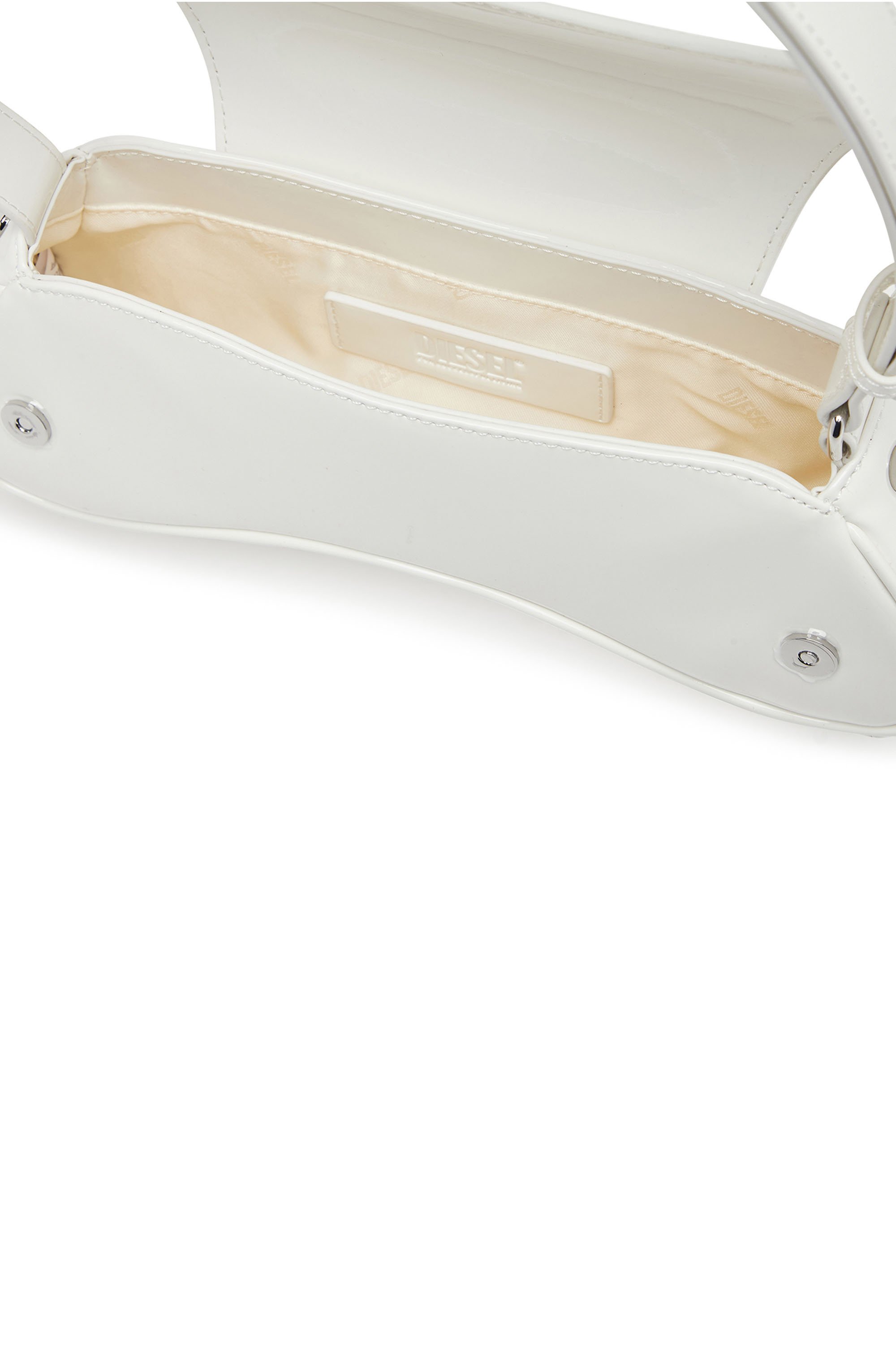 Diesel - PLAY CROSSBODY, Female's Play-Glossy crossbody bag in ホワイト - 4