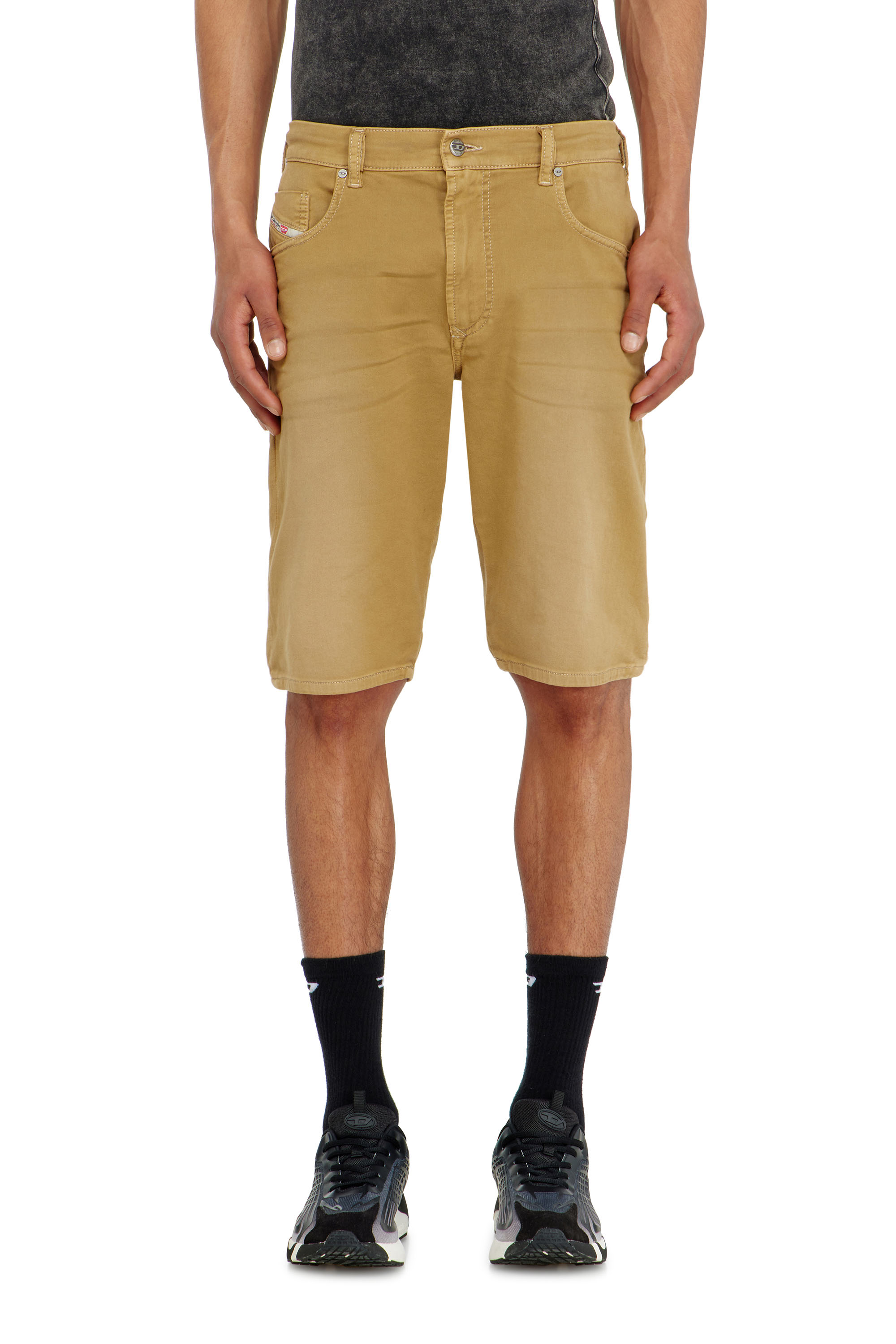 Diesel - 2033 D-KROOLEY-SHORT-BW JOGG, Male's ジョグ ショートパンツ in null - 2