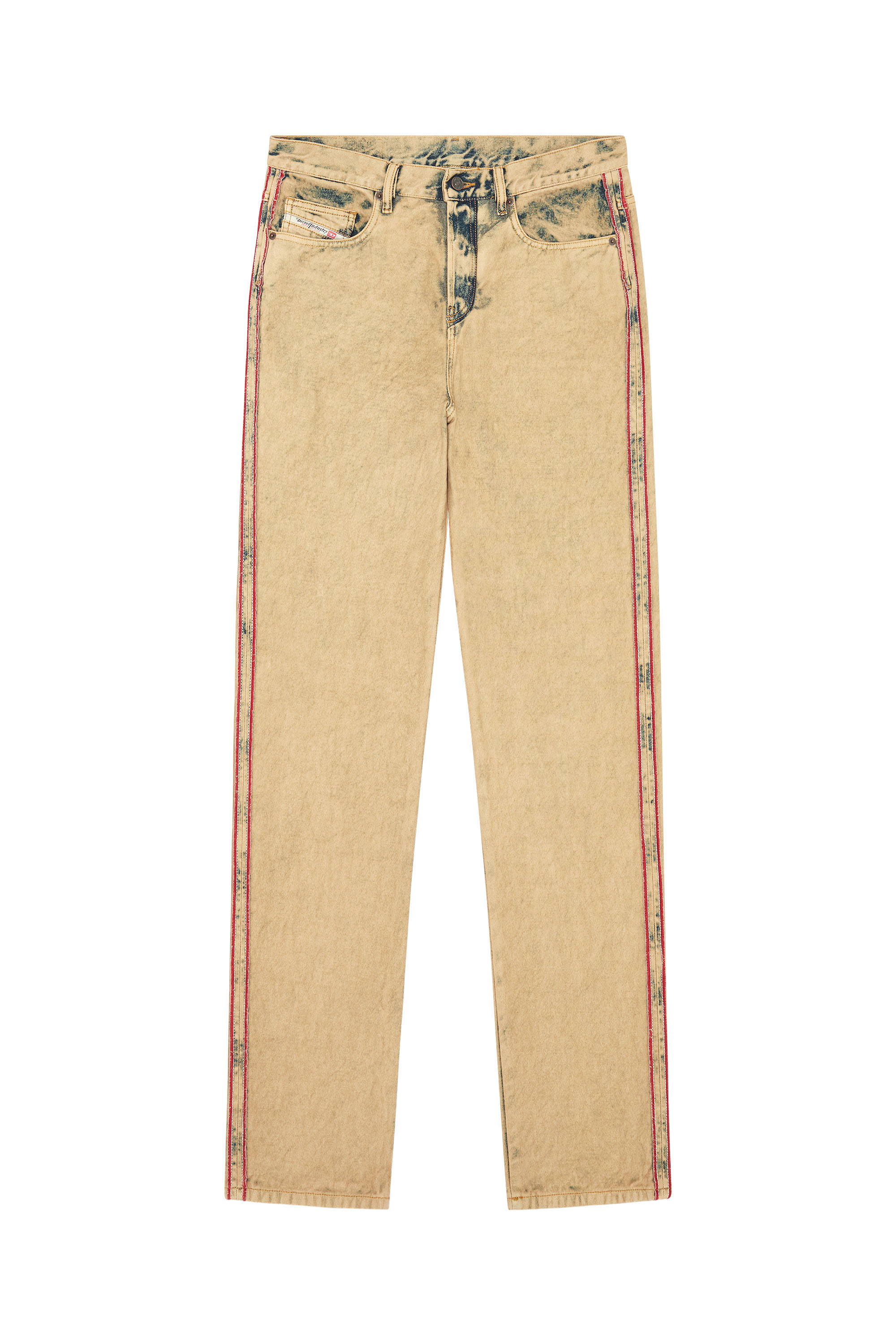 Diesel - Straight Jeans 2020 D-Viker 09F22, ベージュ - Image 5