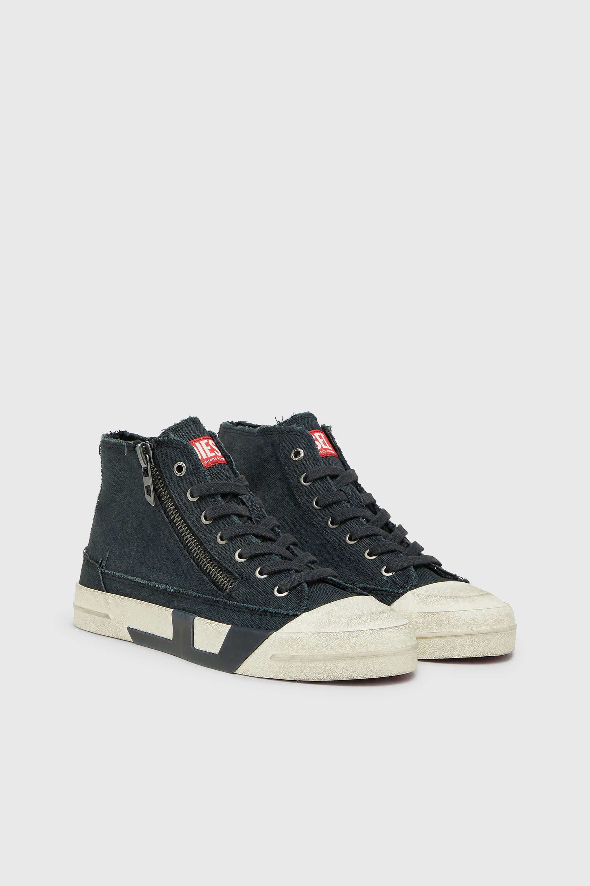 Diesel - S-D-VERSE ZIP MID II, Male's ミッドカットスニーカー in ブラック - 2