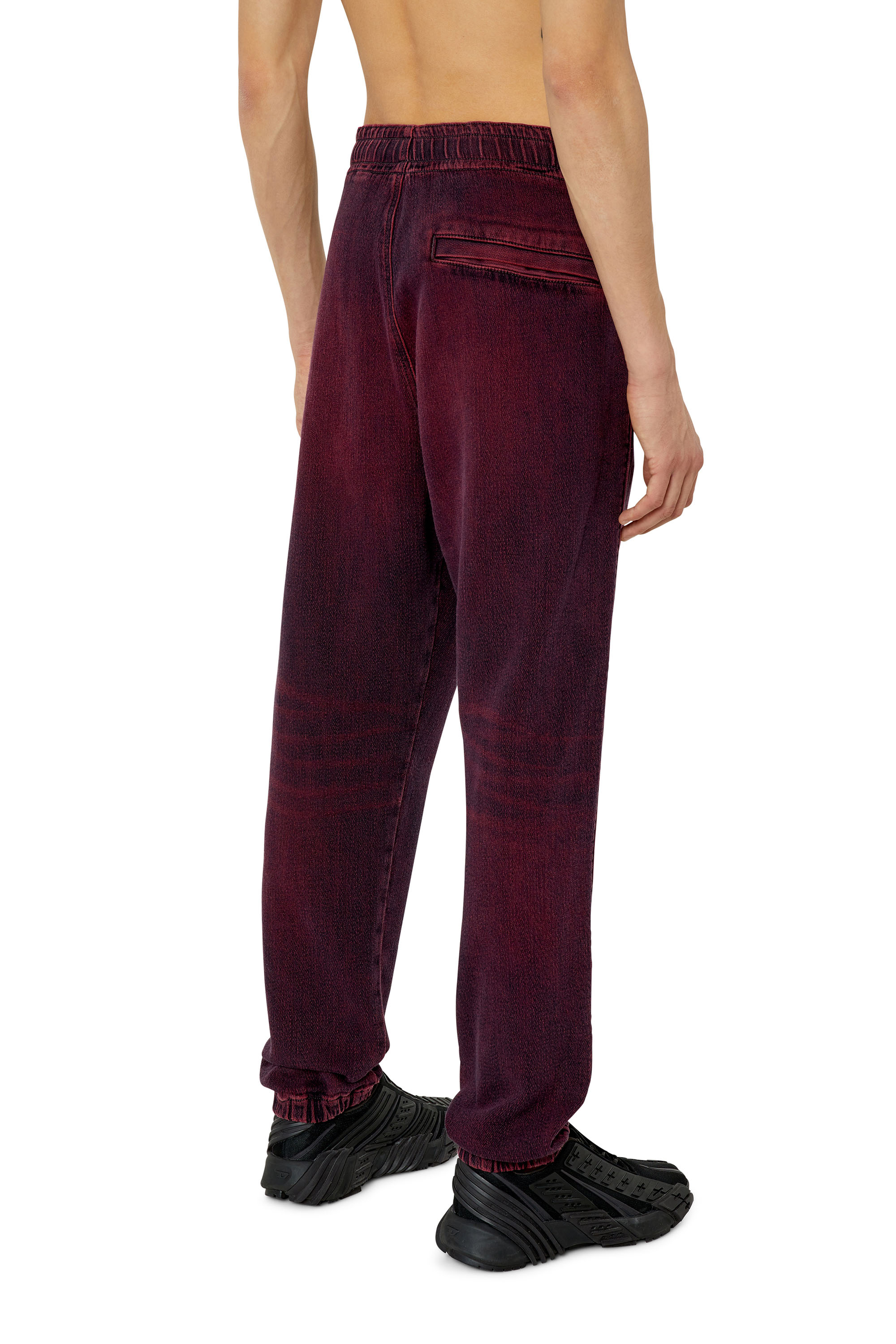 Diesel - Tapered D-Lab Track Denim 09G91, バーガンディー - Image 3