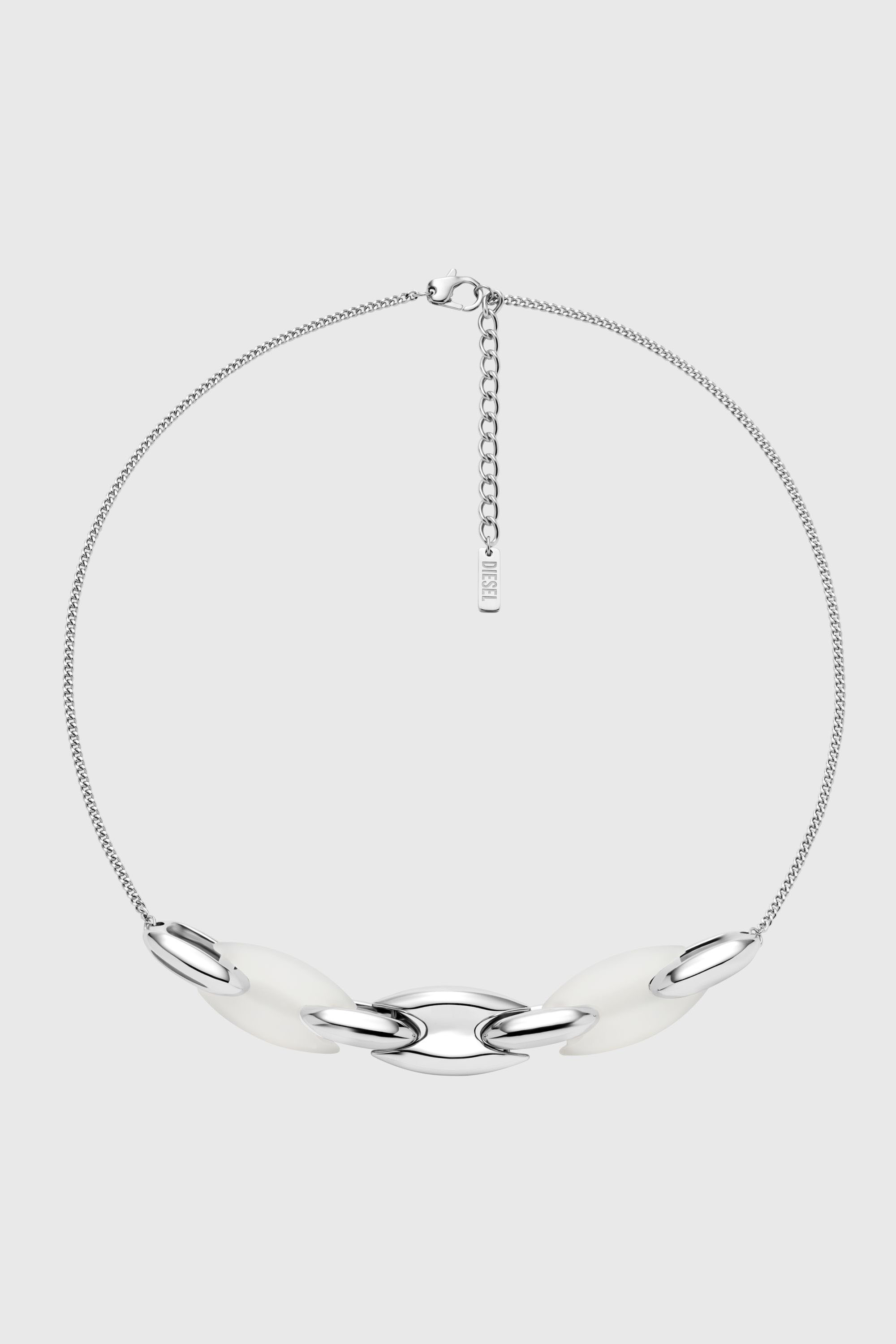 Diesel - DX1616040, Unisex's ネックレス in シルバー - 2