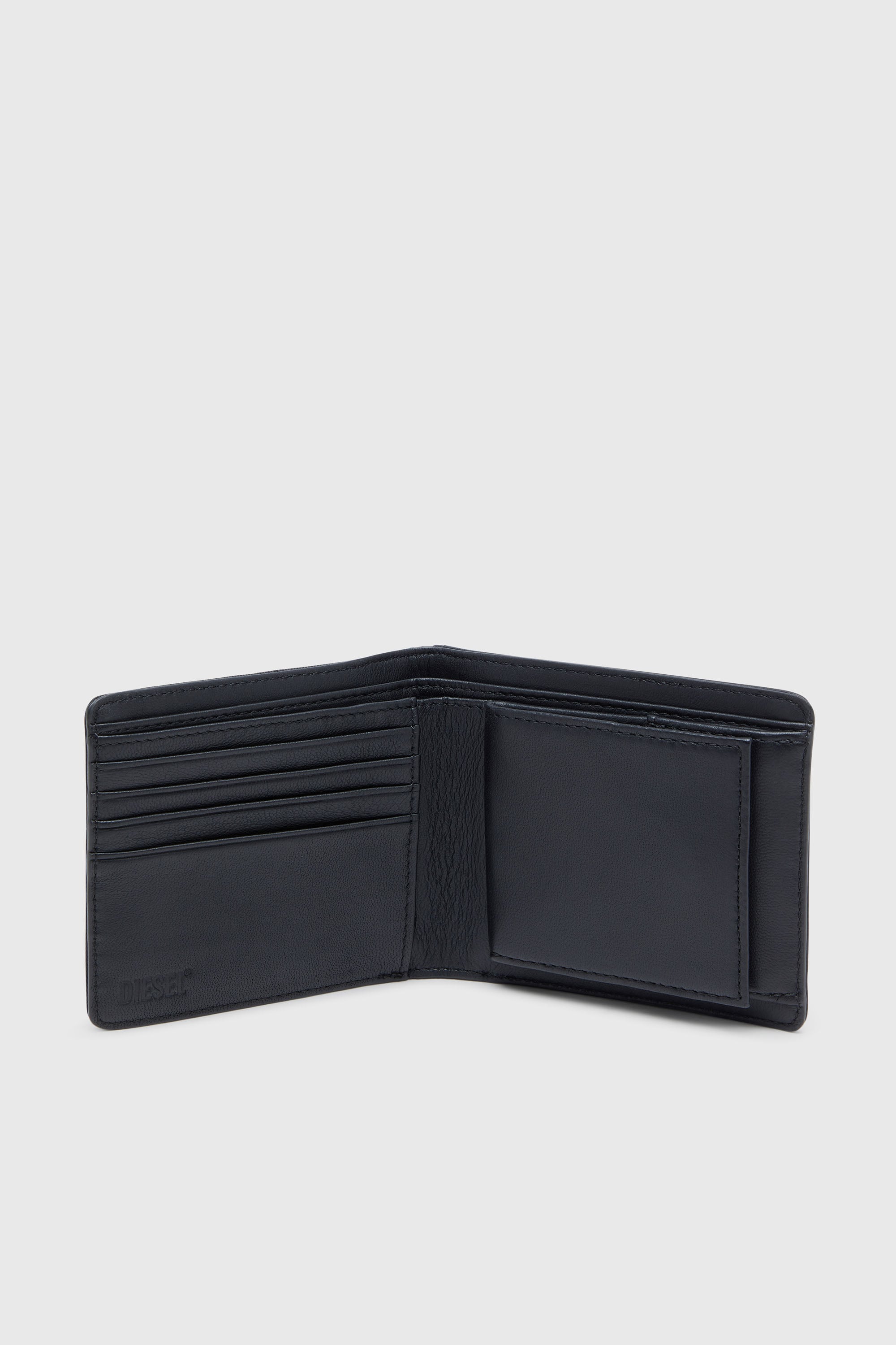 MULTI-PKTS BI FOLD COIN S 3D 二つ折りウォレット｜ブラック｜メンズ