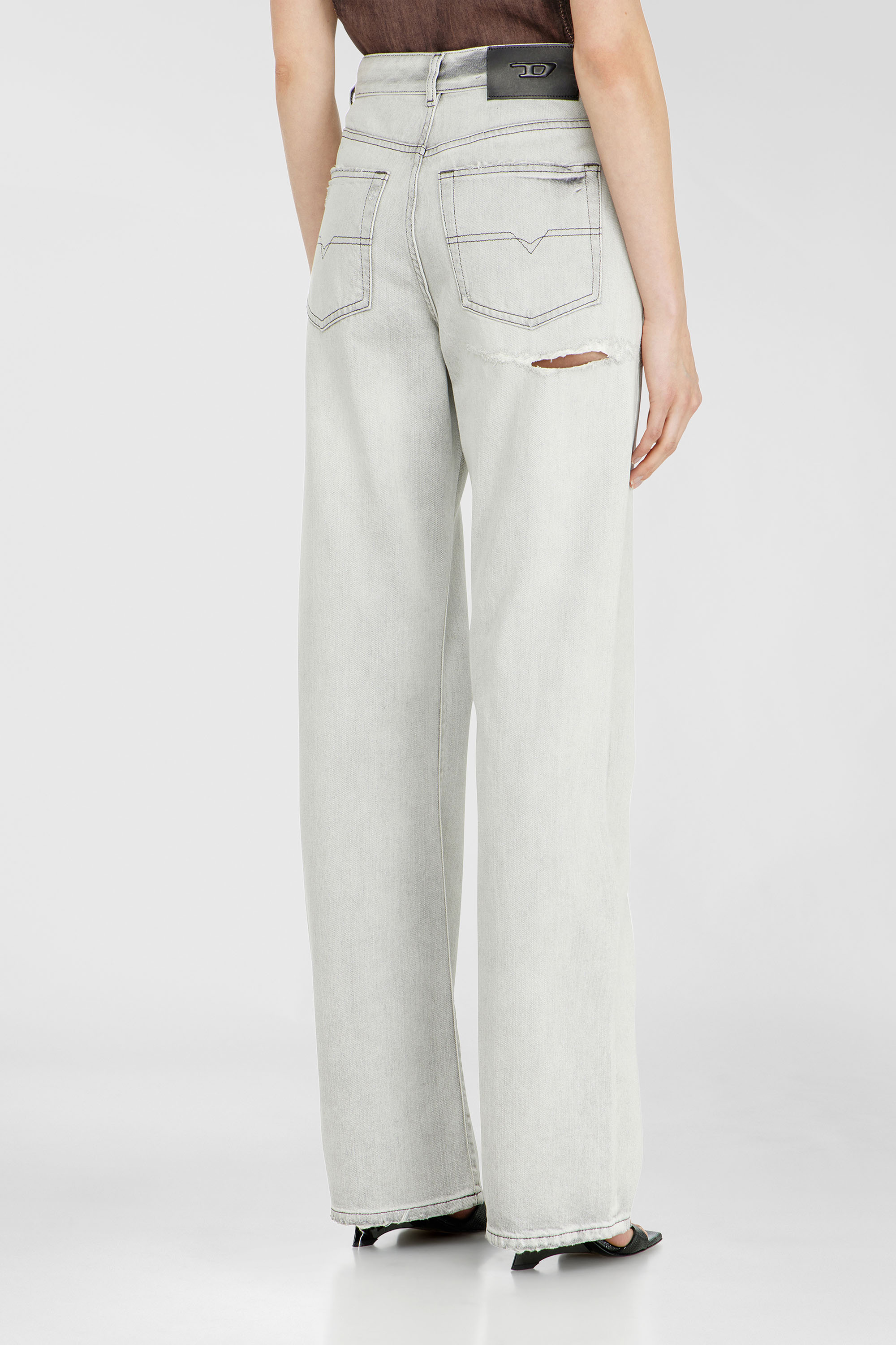 Diesel - Female's Regular Jeans 1971 D-Sent 09P58, ライトグレー - 5
