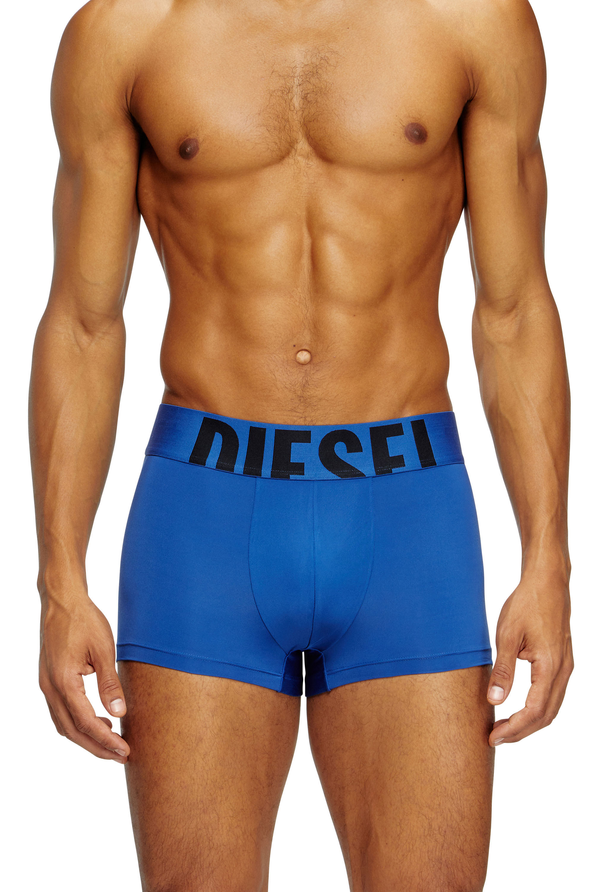 Diesel - DAMIEN-D-POP-55, Male's Boxer briefs with cut-off logo in ブルー - 2