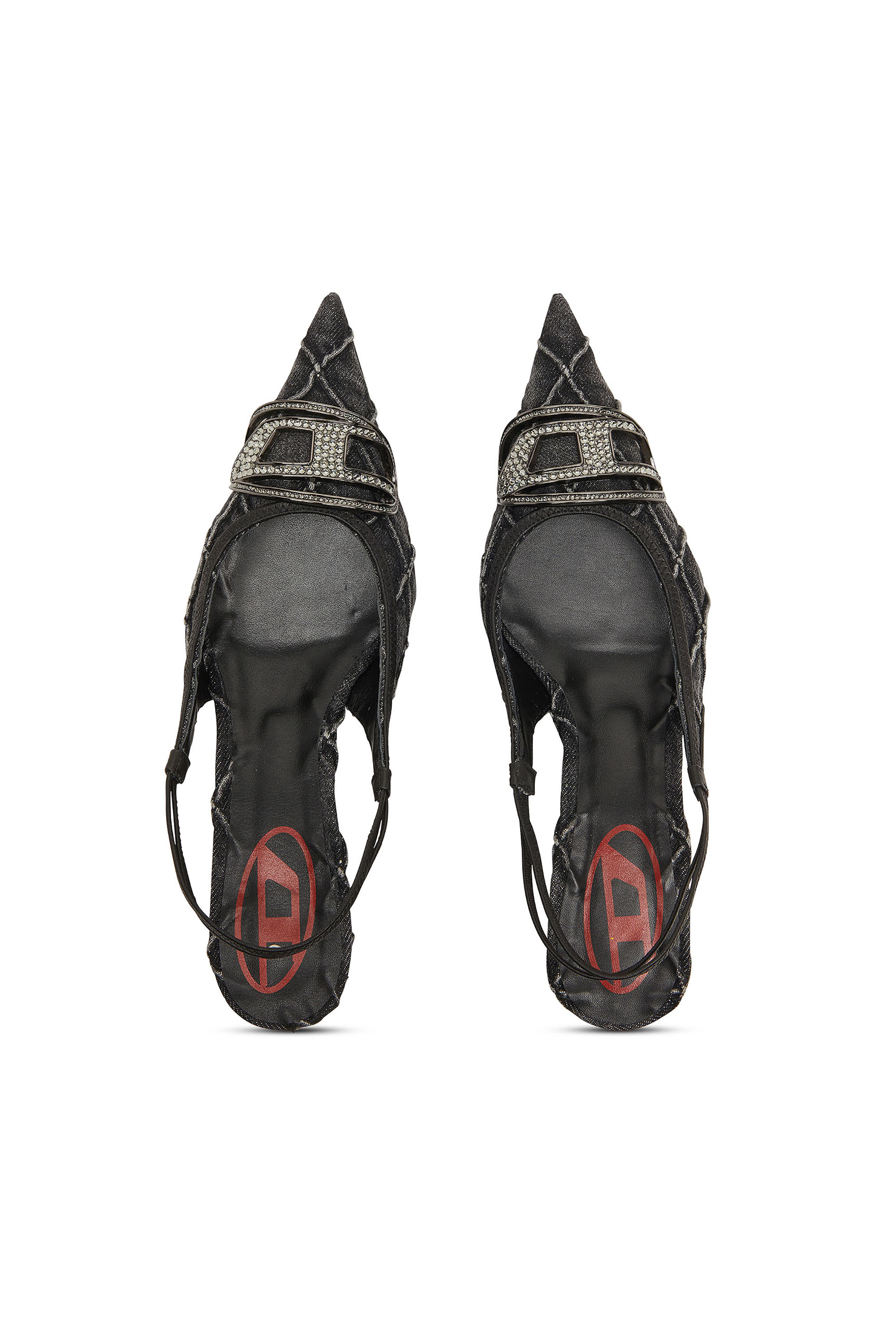 Diesel - D-VENUS SB 40, Female's スリングバックシューズ in ブラック - 6