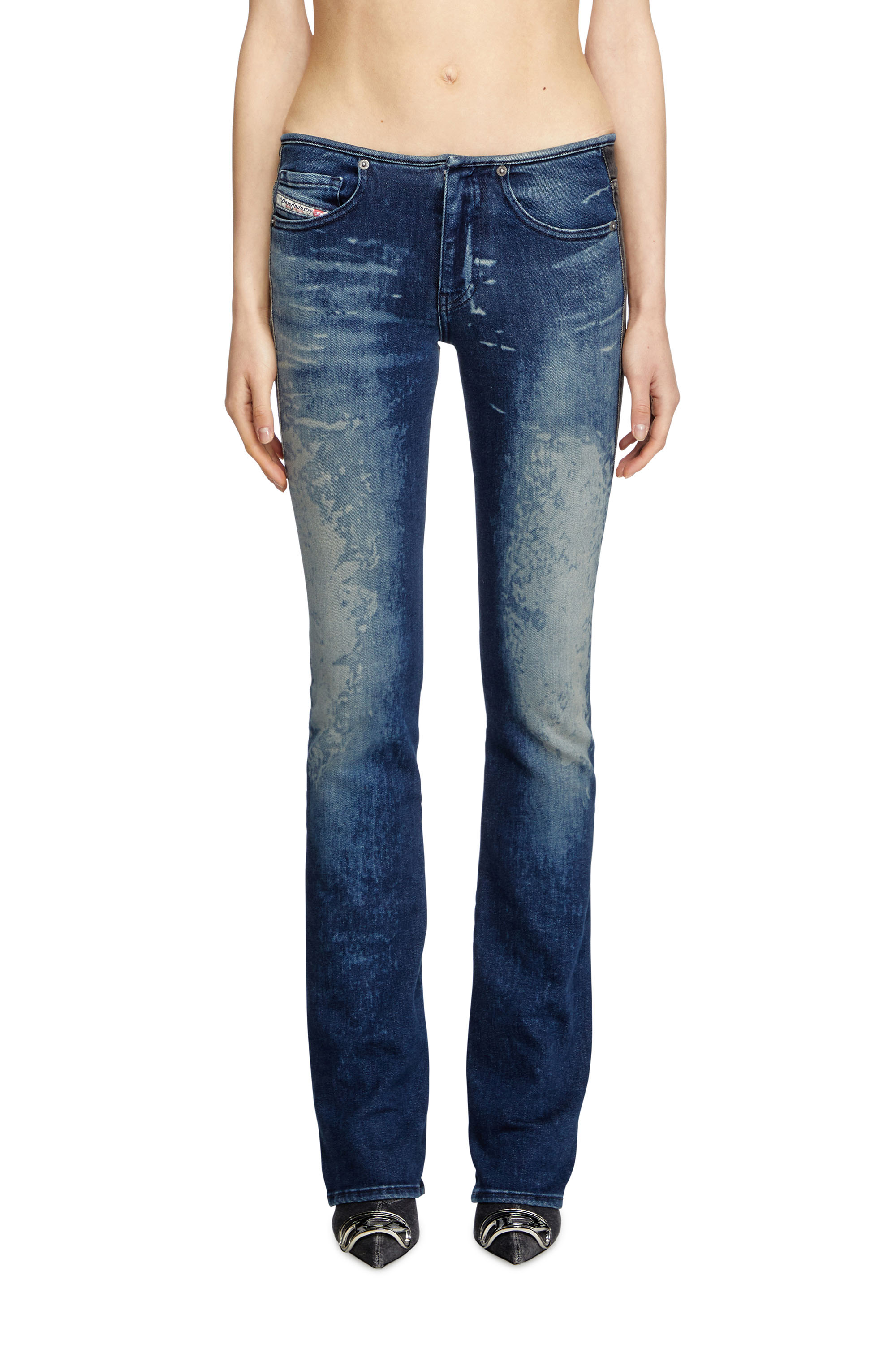 Diesel - Female's Bootcut Jeans D-Gianna 0ABDL, ブルー/ブラック - 1