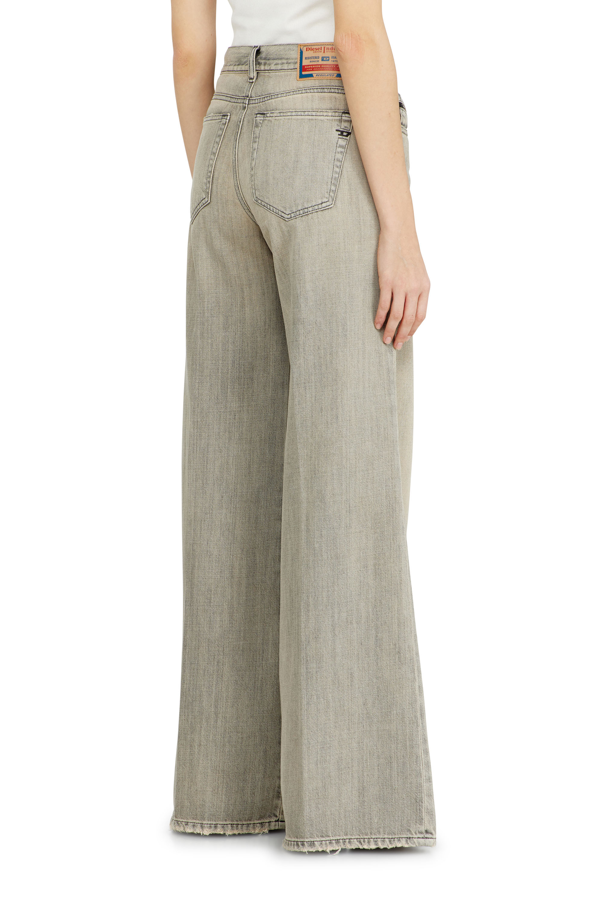 Diesel - Female's Flare Jeans 1978 D-Akemi 068RU, グレー - 5