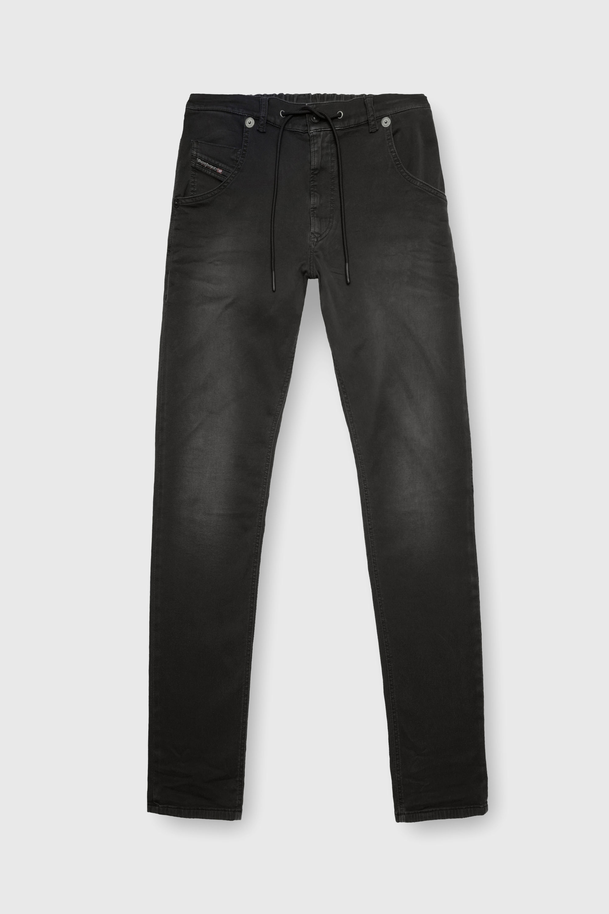 Diesel - Male's Regular 2032 D-Krooley Joggjeans&reg; 0670M, ブラック/ダークグレー - 3