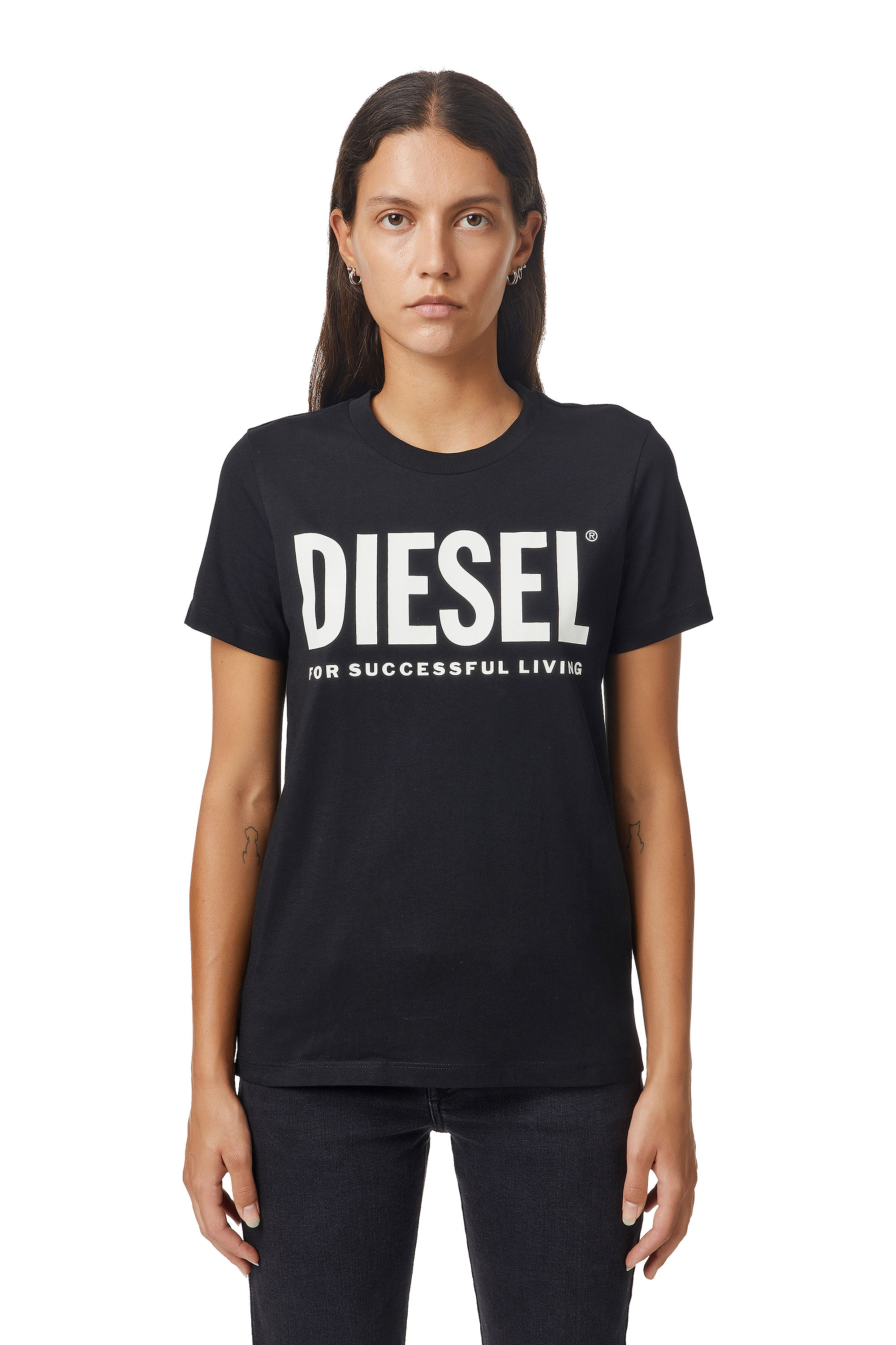 Diesel - T-SILY-WX, ブラック/ホワイト - Image 2