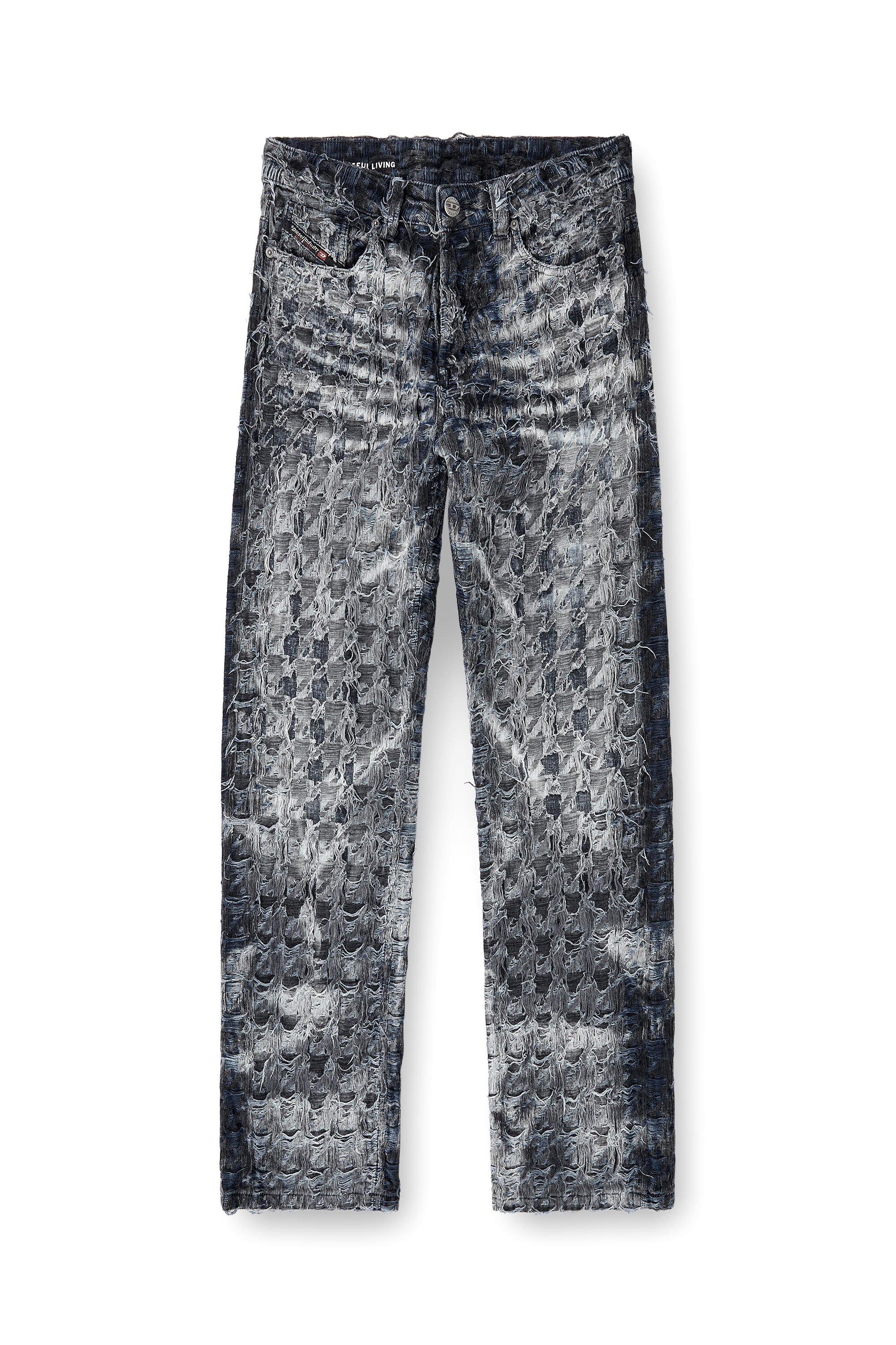 Diesel - Male's Relaxed Jeans 1980 D-Eeper 0CEBL, ダークブルー - 3