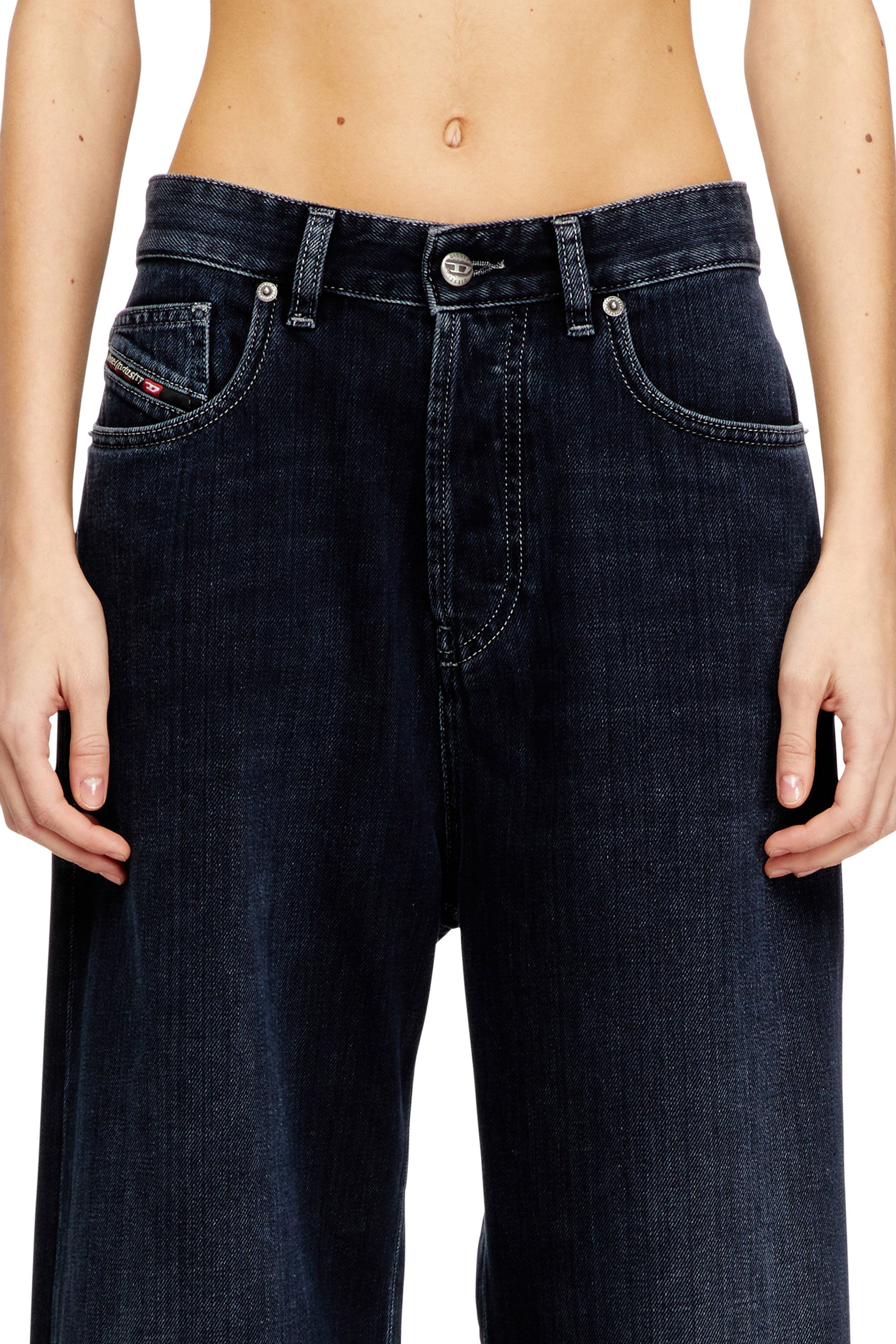 Diesel - Female's Relaxed Jeans 1996 D-Sire 09Q19, ダークブルー - 5