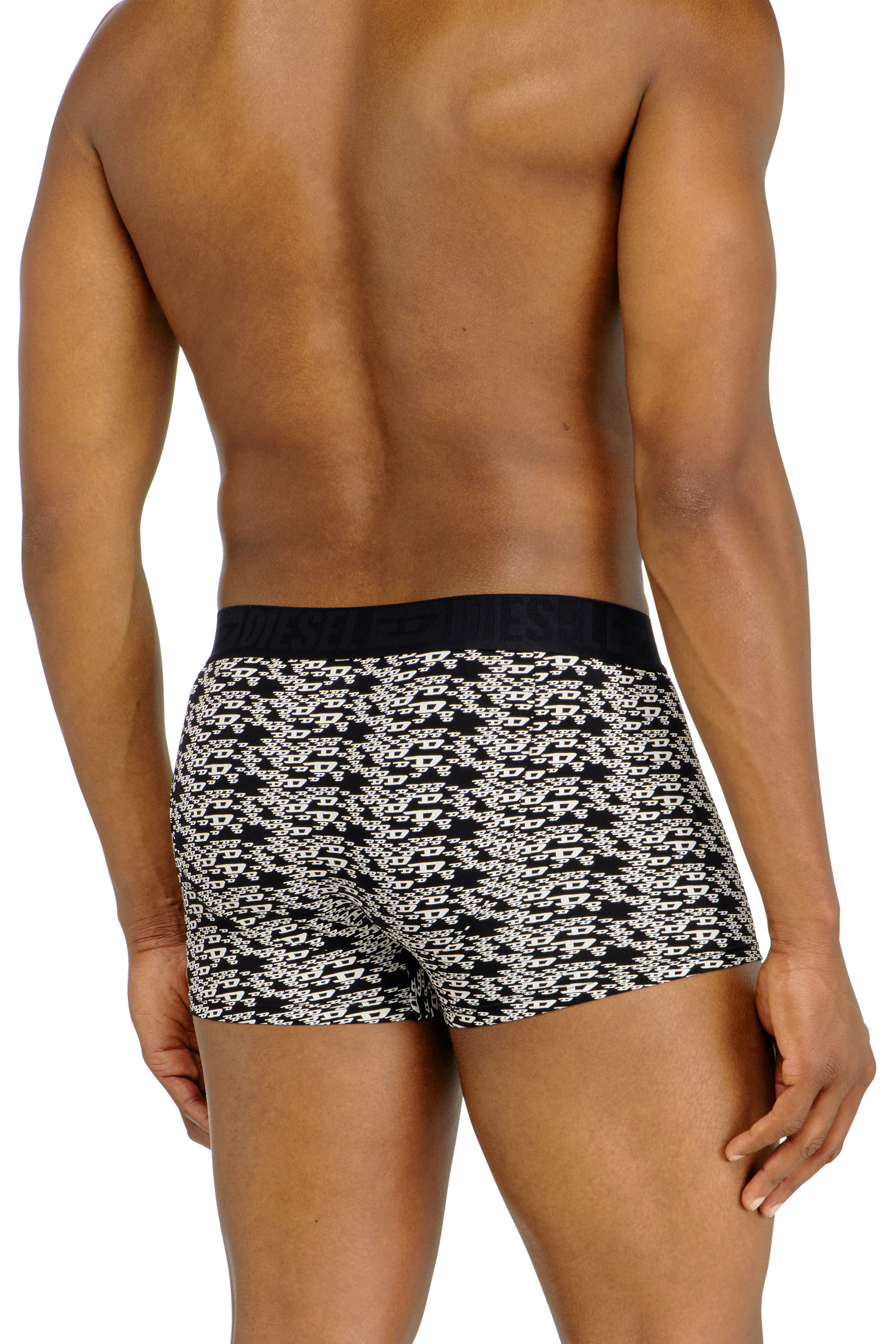 Diesel - MIKE-D-CORE-3PACK, Male's ボクサーパンツ 3枚パック in ブラック/ホワイト - 4