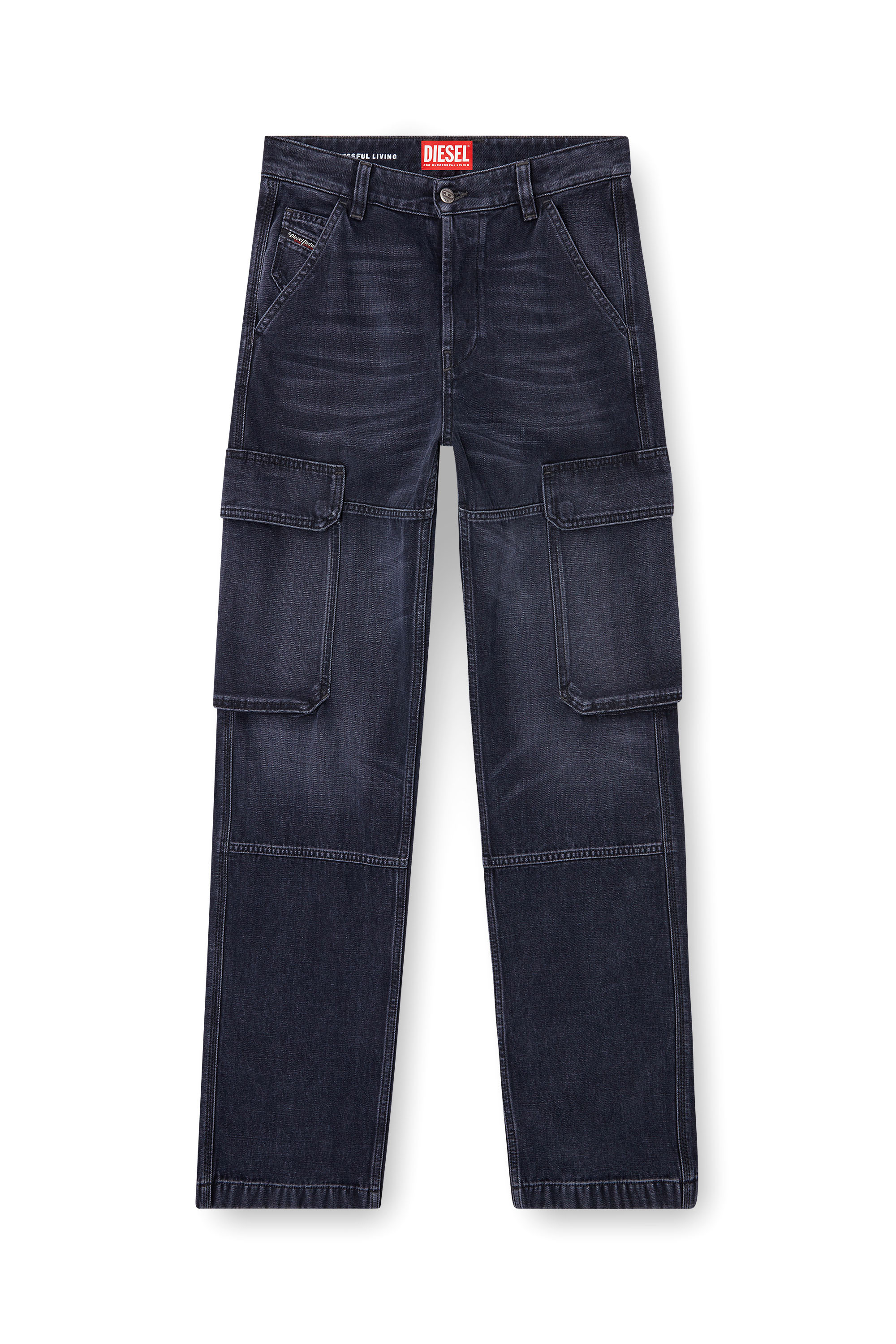 Diesel - Female's Regular Jeans D-Pot 007Z9, ブラック/ダークグレー - 2